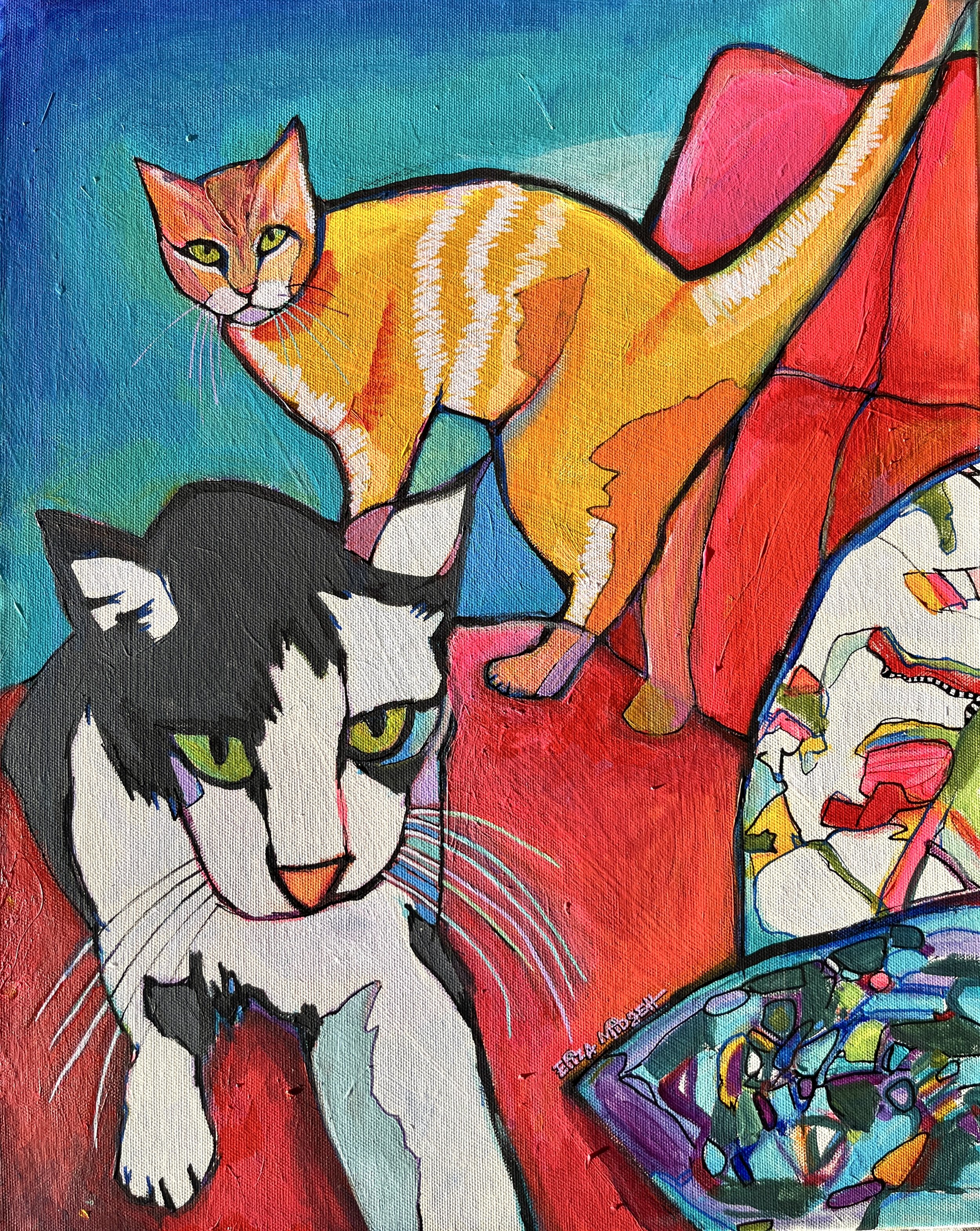 *2 Cool Cats
16 x 20
SOLD