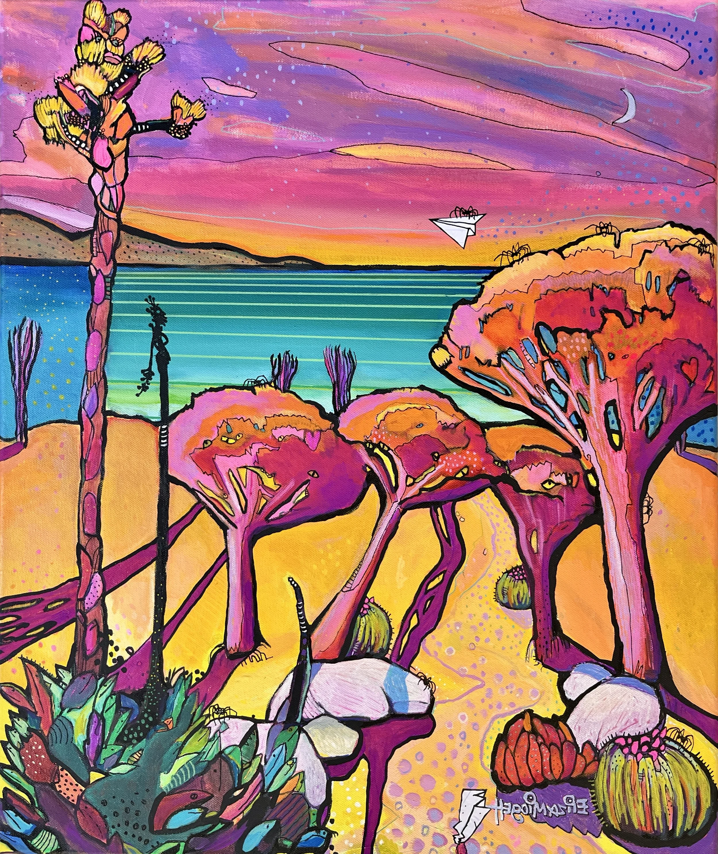 The Purple Path 
3rd in escape of the spider series
SOLD