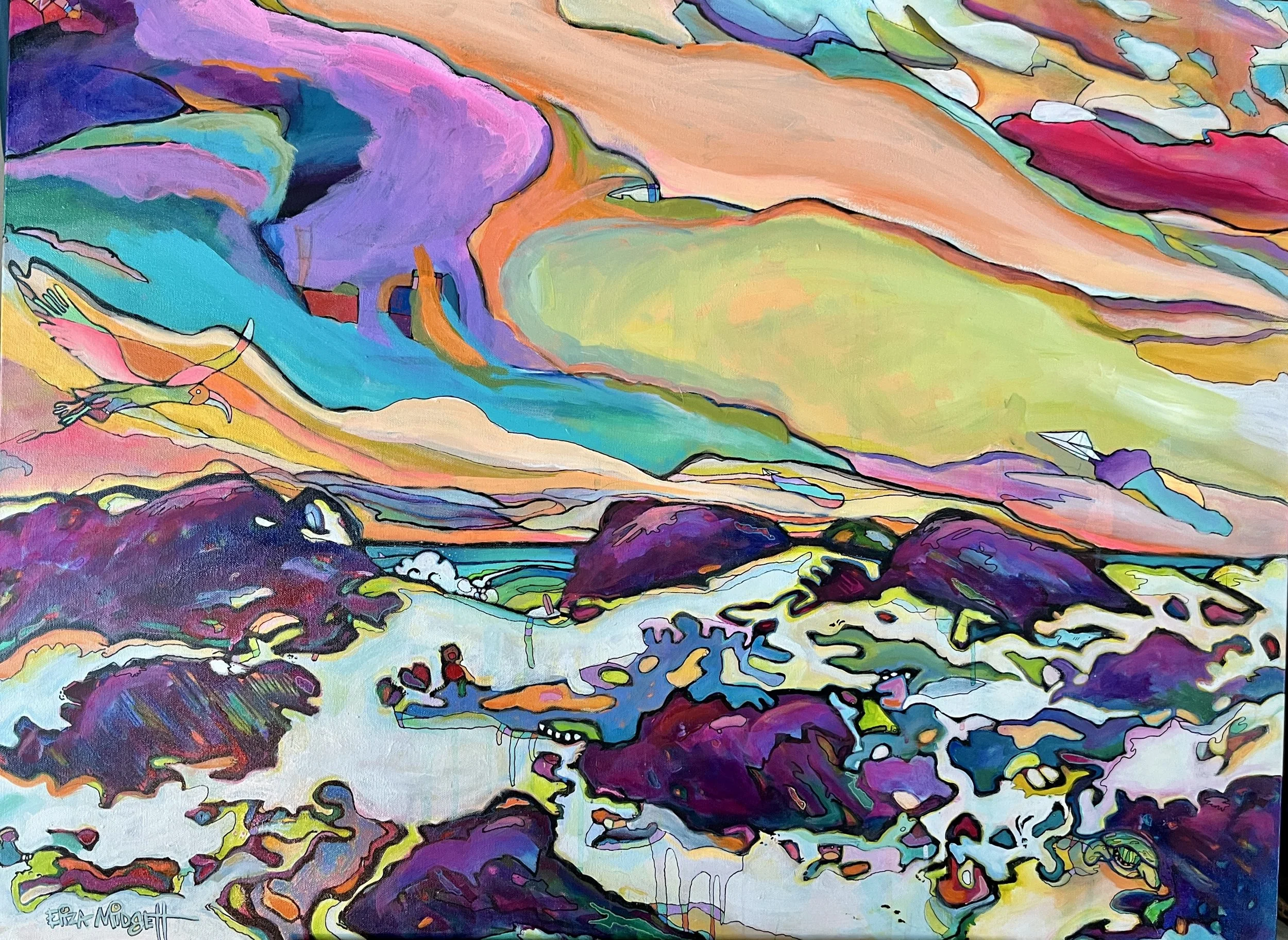 Growing up on a sand dune, they were my forts, my sanctuary, and a huge part of my childhood. I’ve always loved the organic shapes dunes carve against the horizon and the resilient vegetation that thrives around them.
Set at the north end of New Smyr