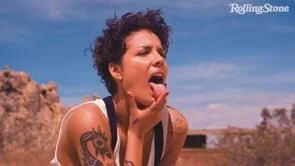 Halsey's Rolling Stones Cover Shoot