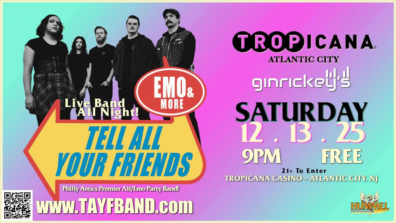 ATLANTIC CITY, NJ // TROPICANA (RICKEY’S BAR)