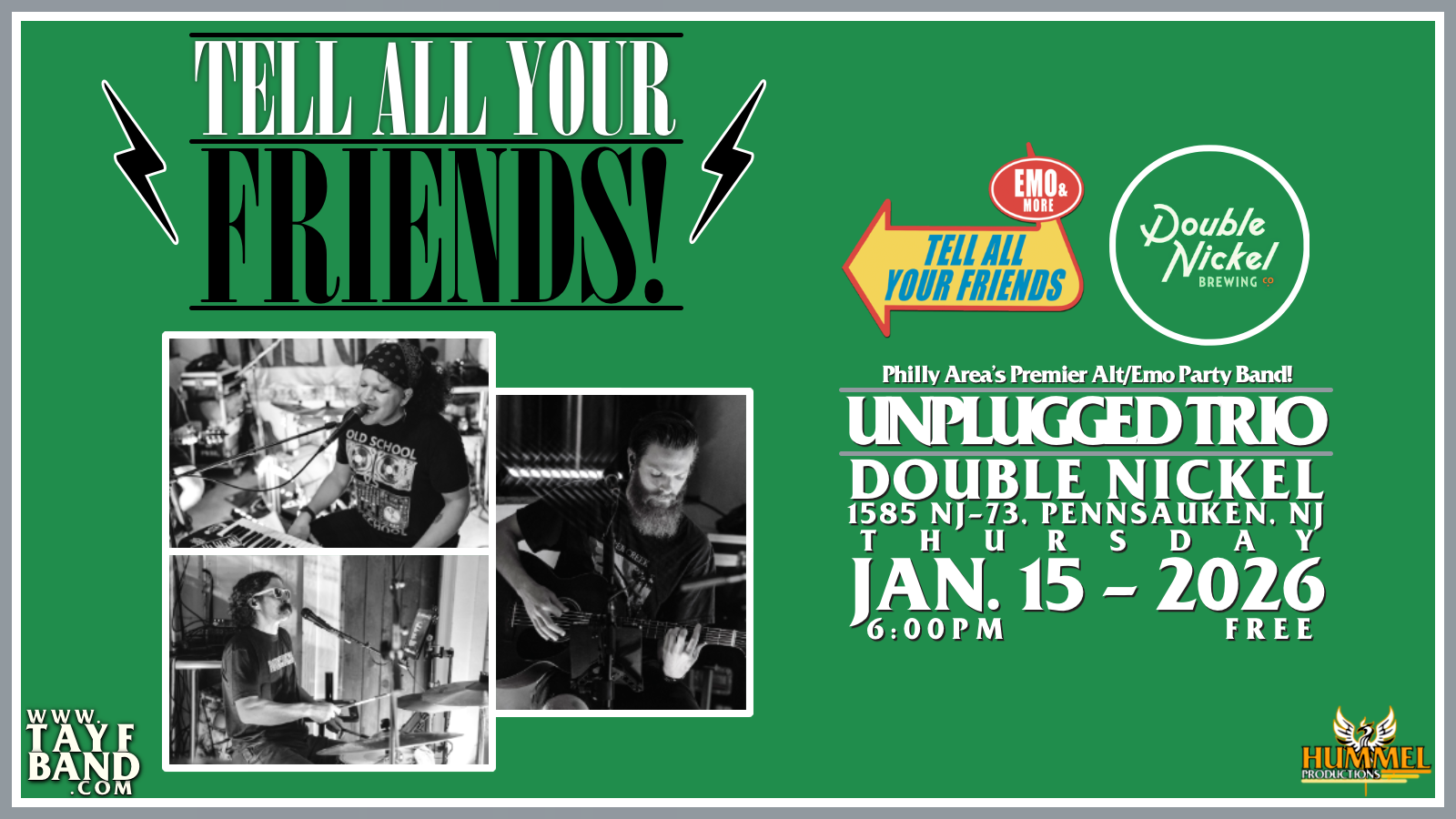 PENNSAUKEN, NJ // DOUBLE NICKEL (TRIO)