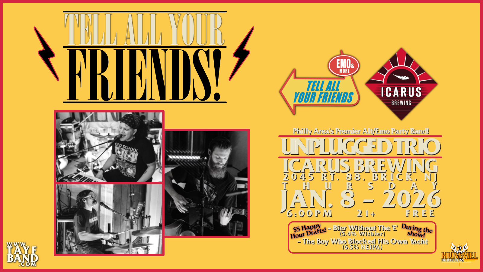 BRICK, NJ // ICARUS BREWING (TRIO)