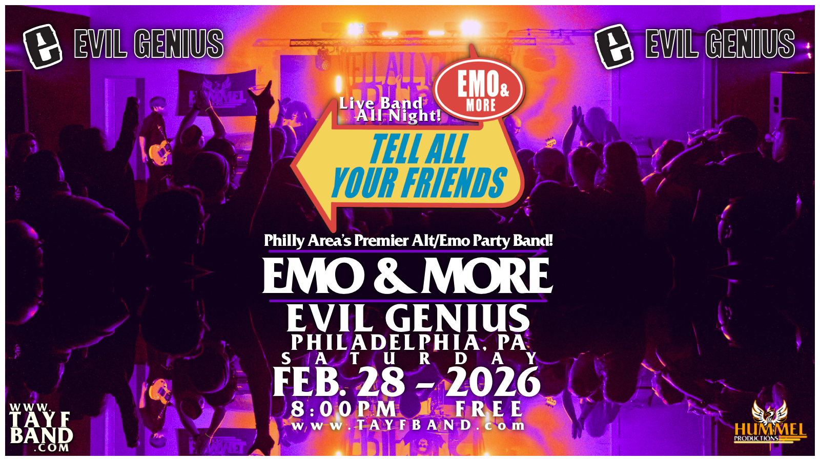 PHILLY, PA // EVIL GENIUS