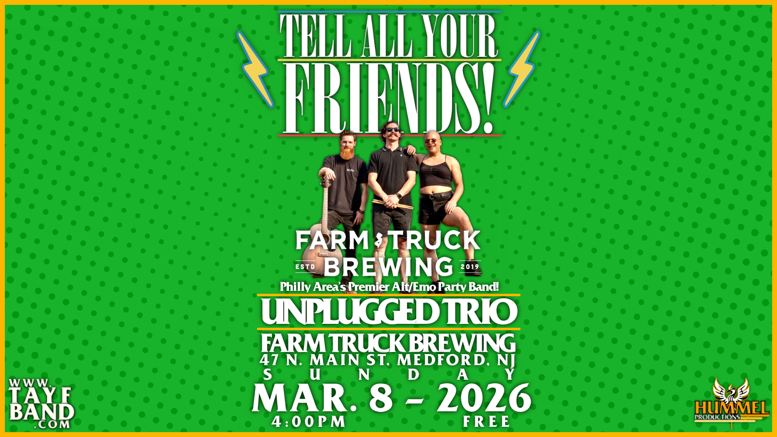 MEDFORD, NJ // FARM TRUCK (TRIO)