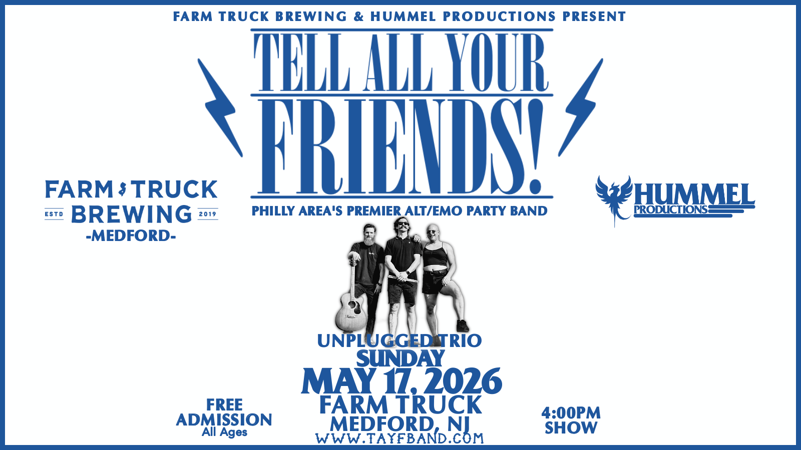 MEDFORD, NJ // FARM TRUCK (TRIO) 