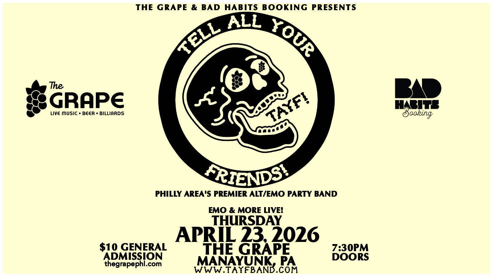 MANAYUNK, PA // THE GRAPE ROOM