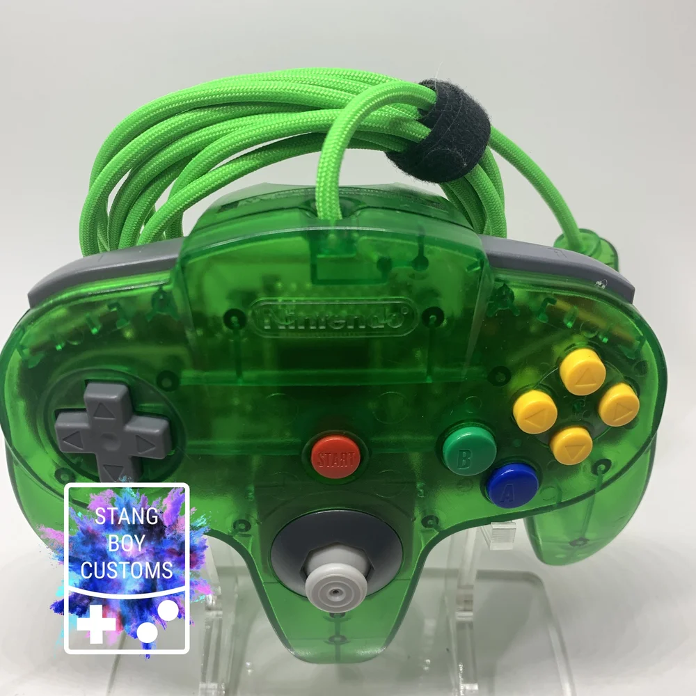 N64 Controller Yellow DK1304 Nintendo 64 Controller Pikachu Orange