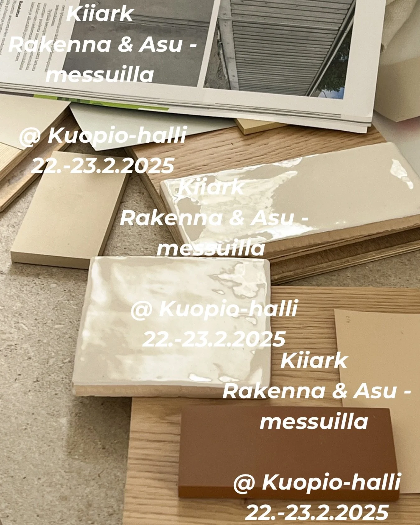 Viikonloppuna la-su ollaan @rakennajaasukuopio -messuilla kertomassa meist&auml; ja palveluistamme ihan kasvotusten! Tule moikkaamaan meit&auml; osastolle A14, etenkin jos haaveissa on kodin rakentaminen tai remontointi ja voisimme olla avuksi projek