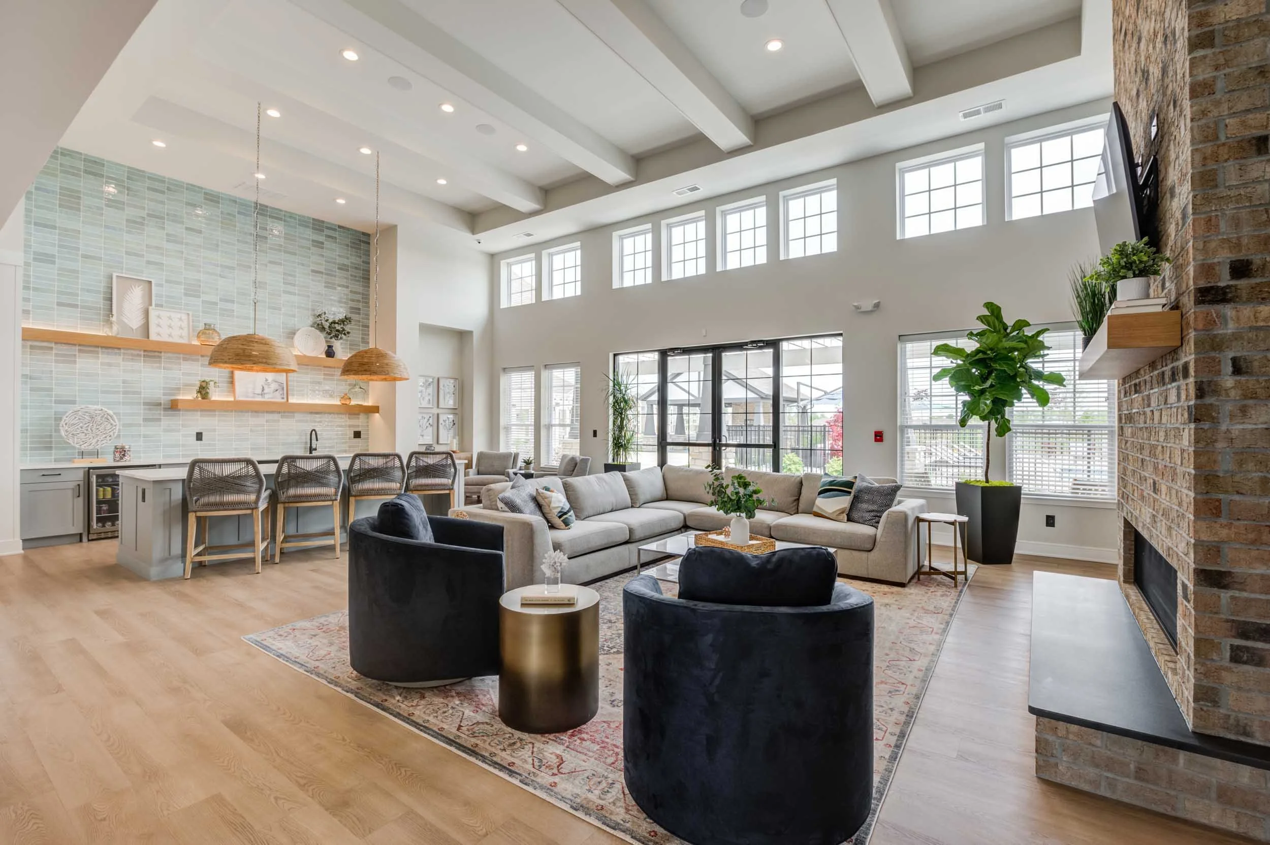 The Reserve of Sugarcreek | Clubhouse and Resident Lounge