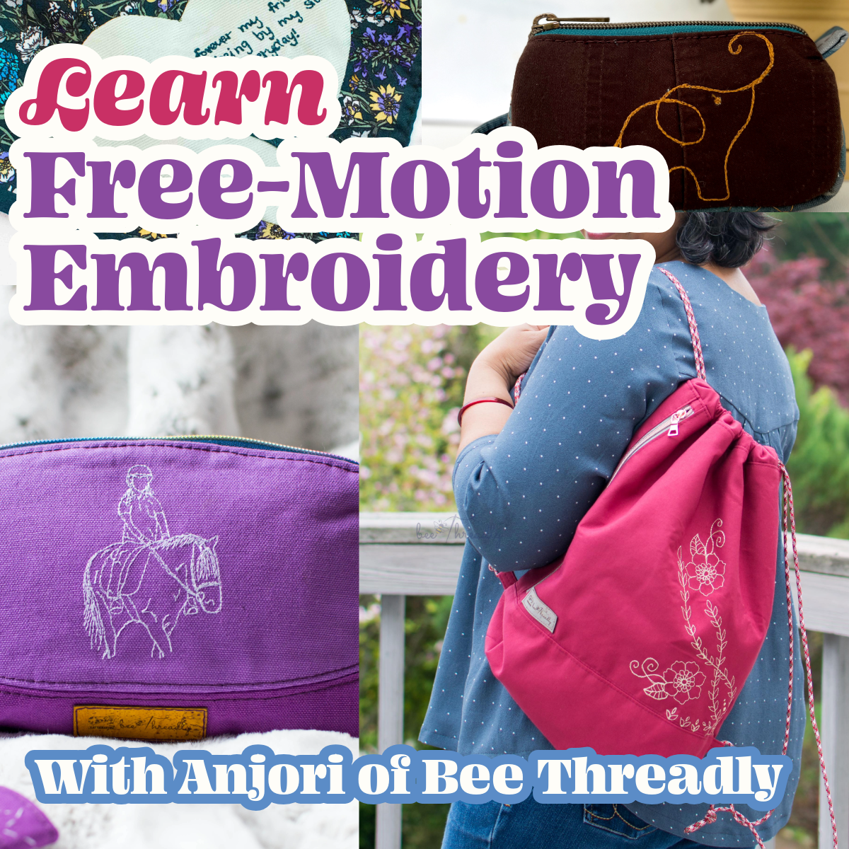 Learn Free-Motion Embroidery