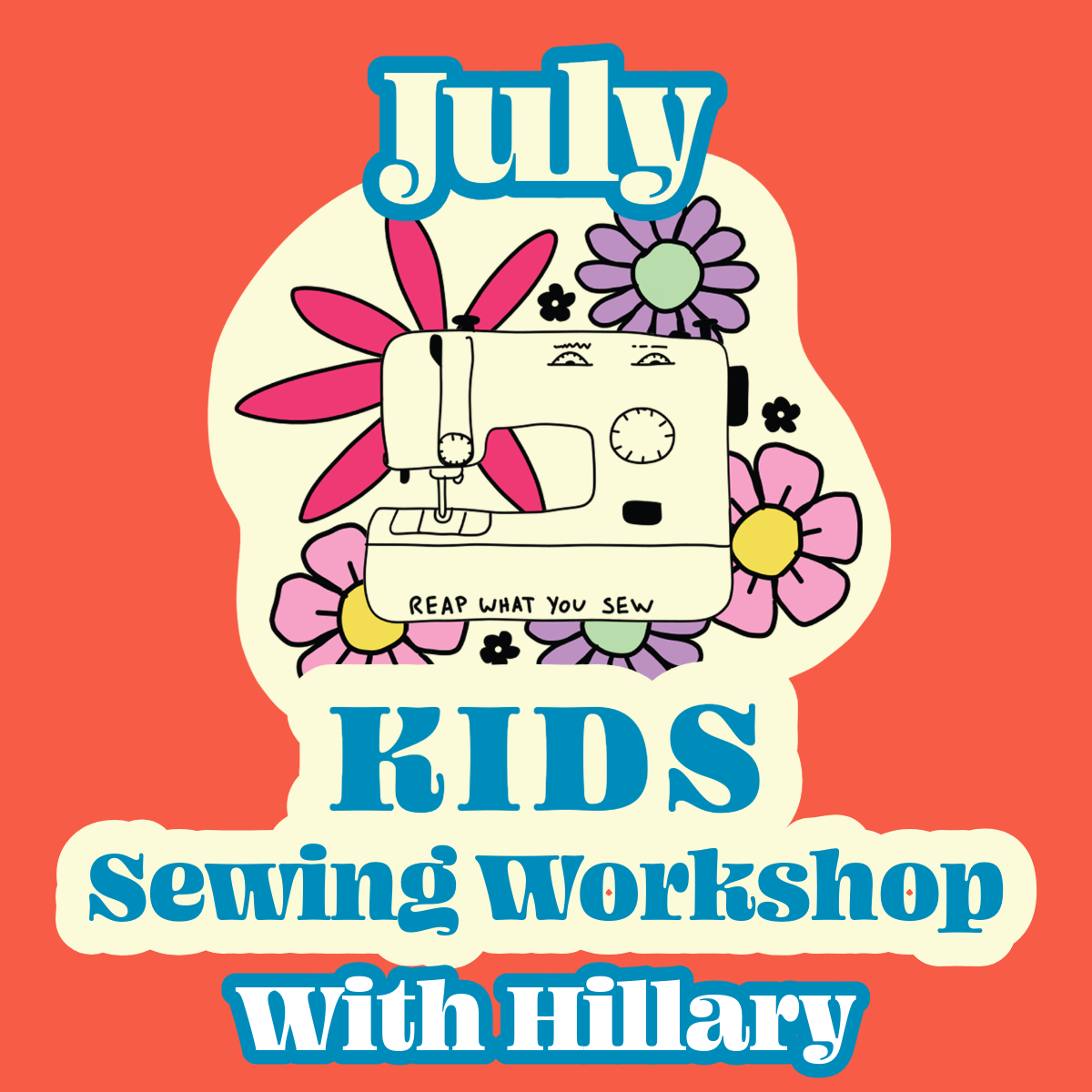 Kids Sewing Workshop | July