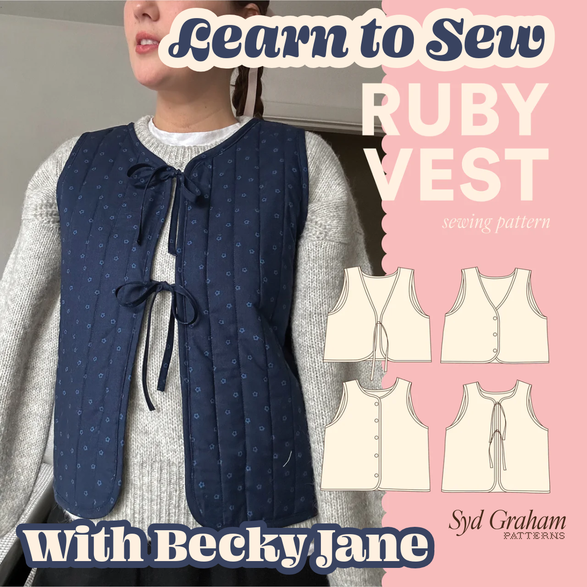 Sew the Ruby Vest