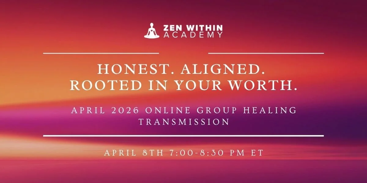 April 2026  Group Healing - Honest. Aligned. Rooted in Your Worth