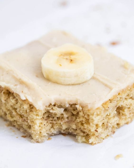 Banana Cake with Brown Butter Frosting