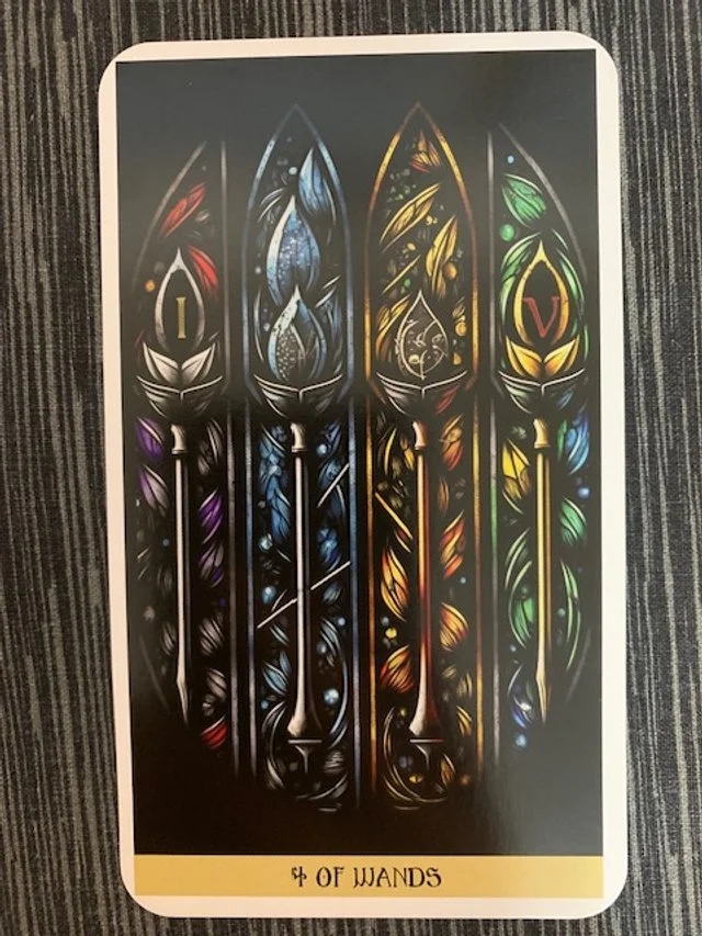 4 of Wands