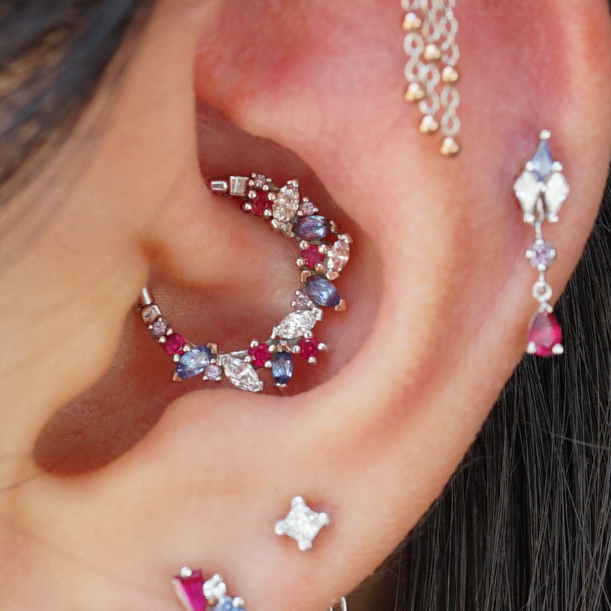 Ear Curation and Custom Jewelry at Nine Moons Piercing