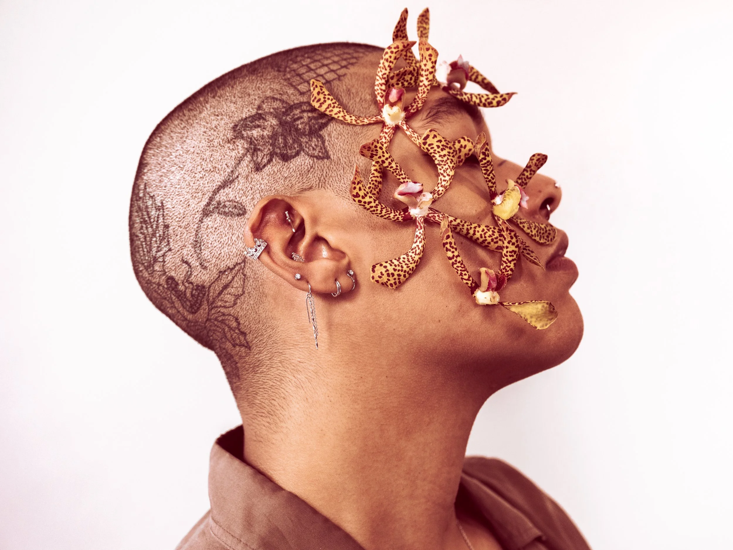 Female Piercing Model 3