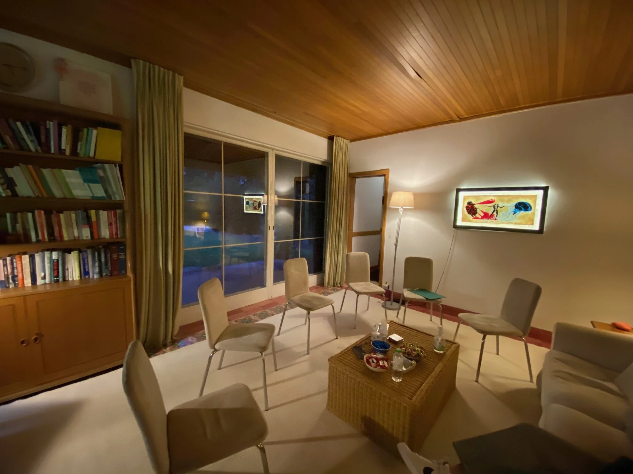 BEFORE - GROUP THERAPY ROOM