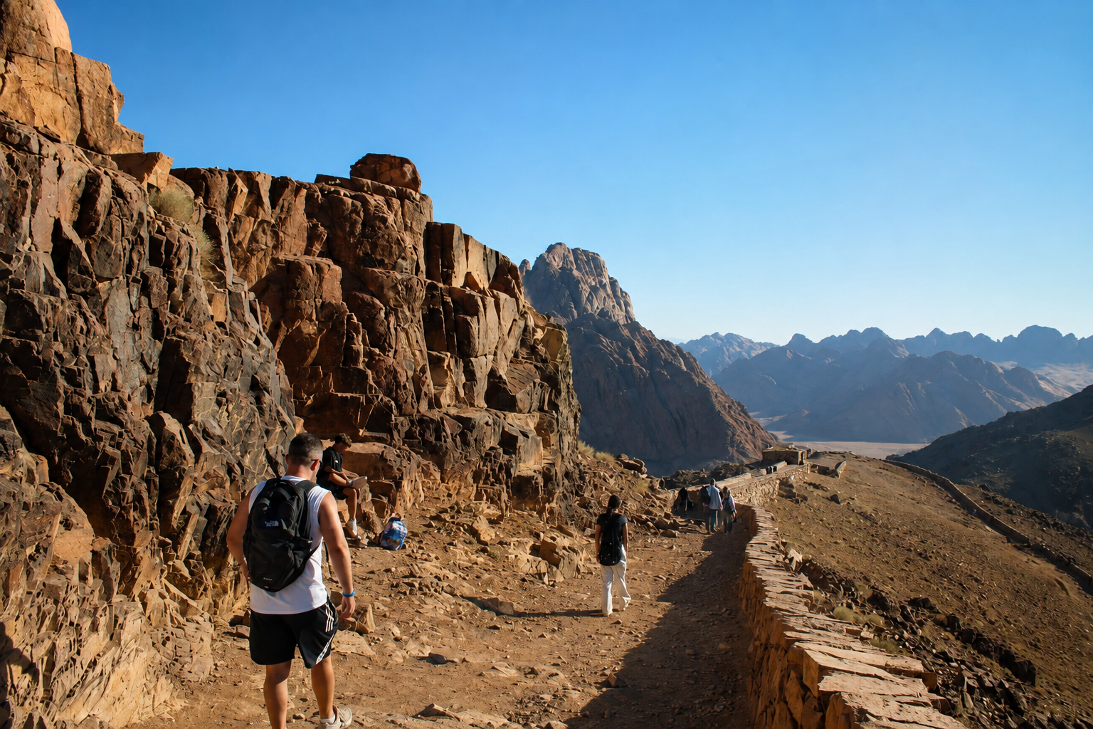 La experiencia de subir al Monte Sinaí no requiere ser peregrino: cada vez más viajeros realizan esta excursión atraídos por su valor histórico, paisajístico y cultural.