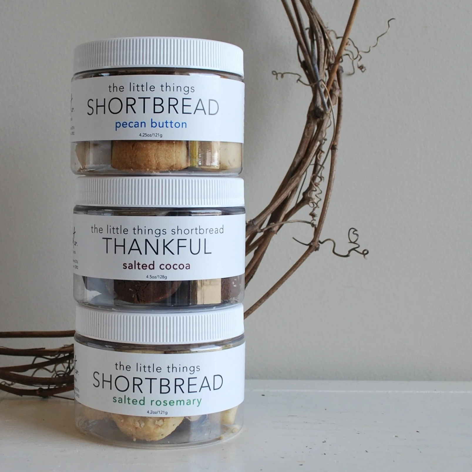 Thankful Seasonal Shortbread Trio