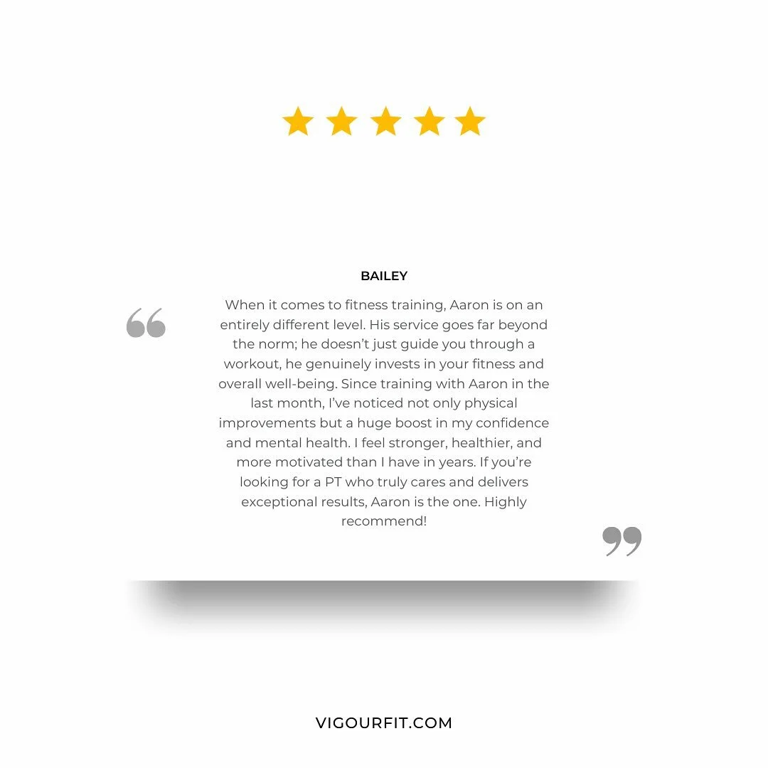 Another review from an amazing client that&rsquo;s started with me recently. I&rsquo;m always grateful for the kind words and feedback. I&rsquo;m very happy that my services are making a difference in people&rsquo;s lives. 

FYI: If you want to suppo