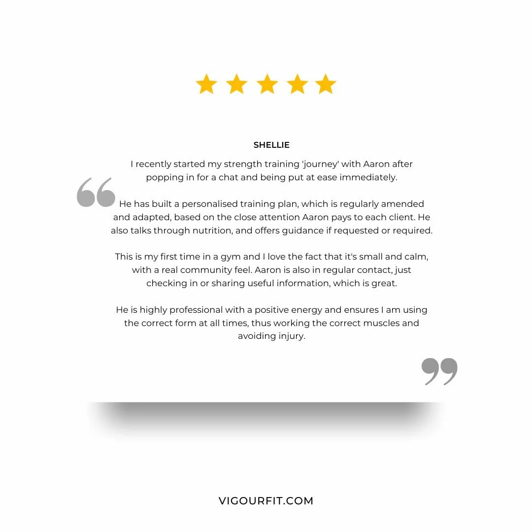 Another review came in yesterday. The feedback is always appreciated and taken on board, thank you ☺️ 
#personaltrainer #personaltrainerleicester #fitness #leicester #review