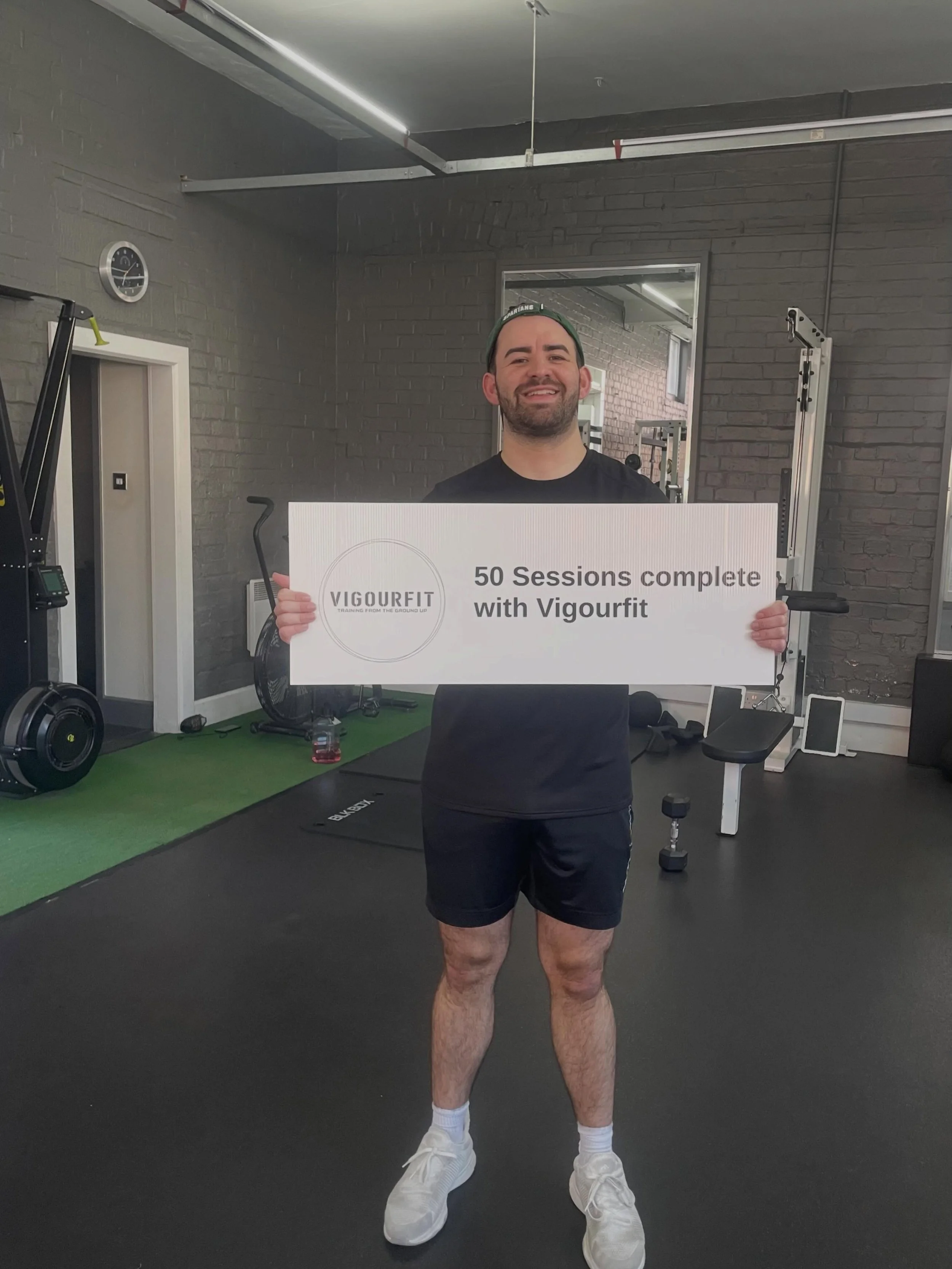 Celebrate the wins with milestones 💪 well done Bailey @bai.4567 #personaltraining #leicester #personaltrainingleicester #50sessions