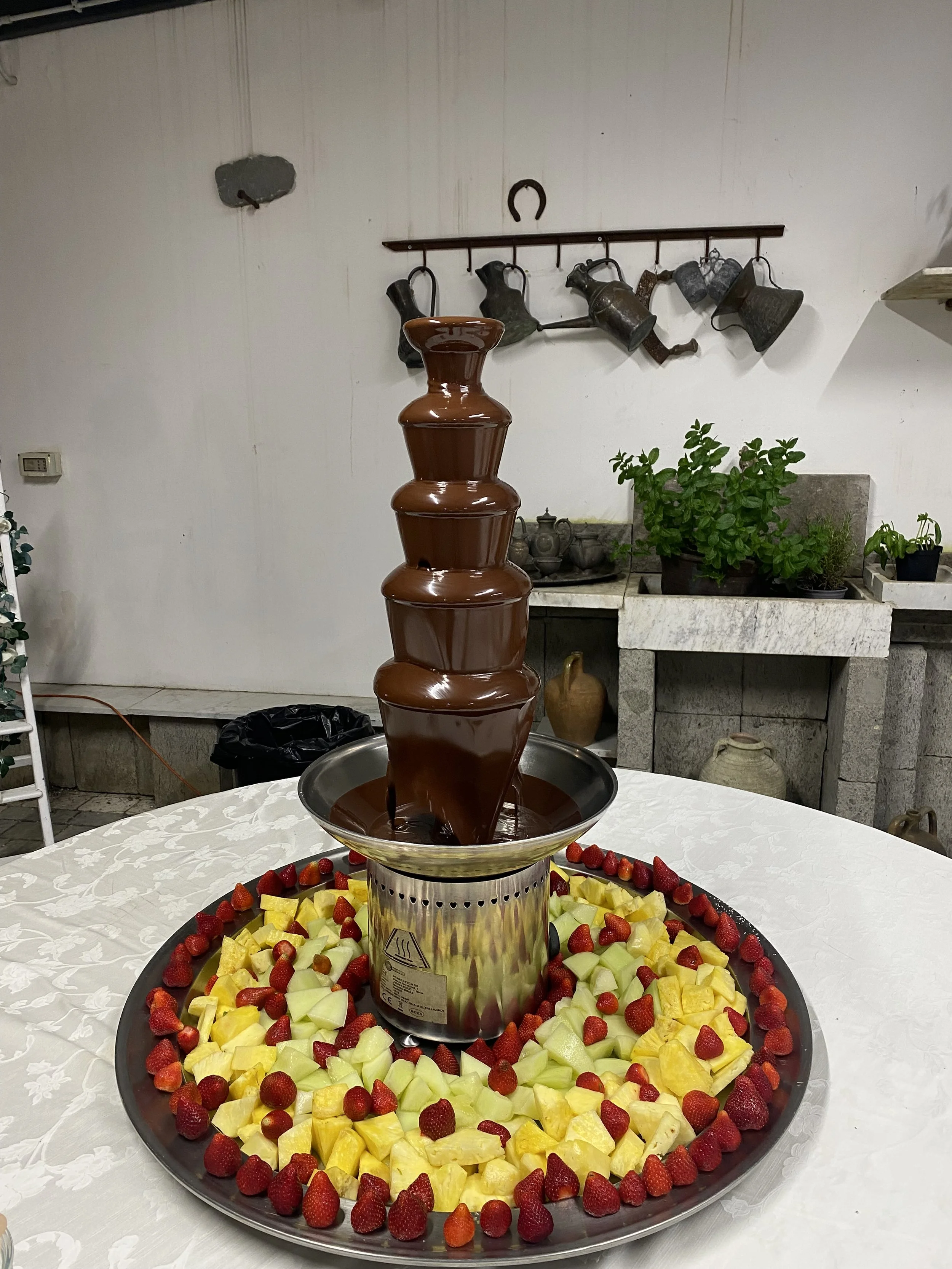 Fontana di cioccolata