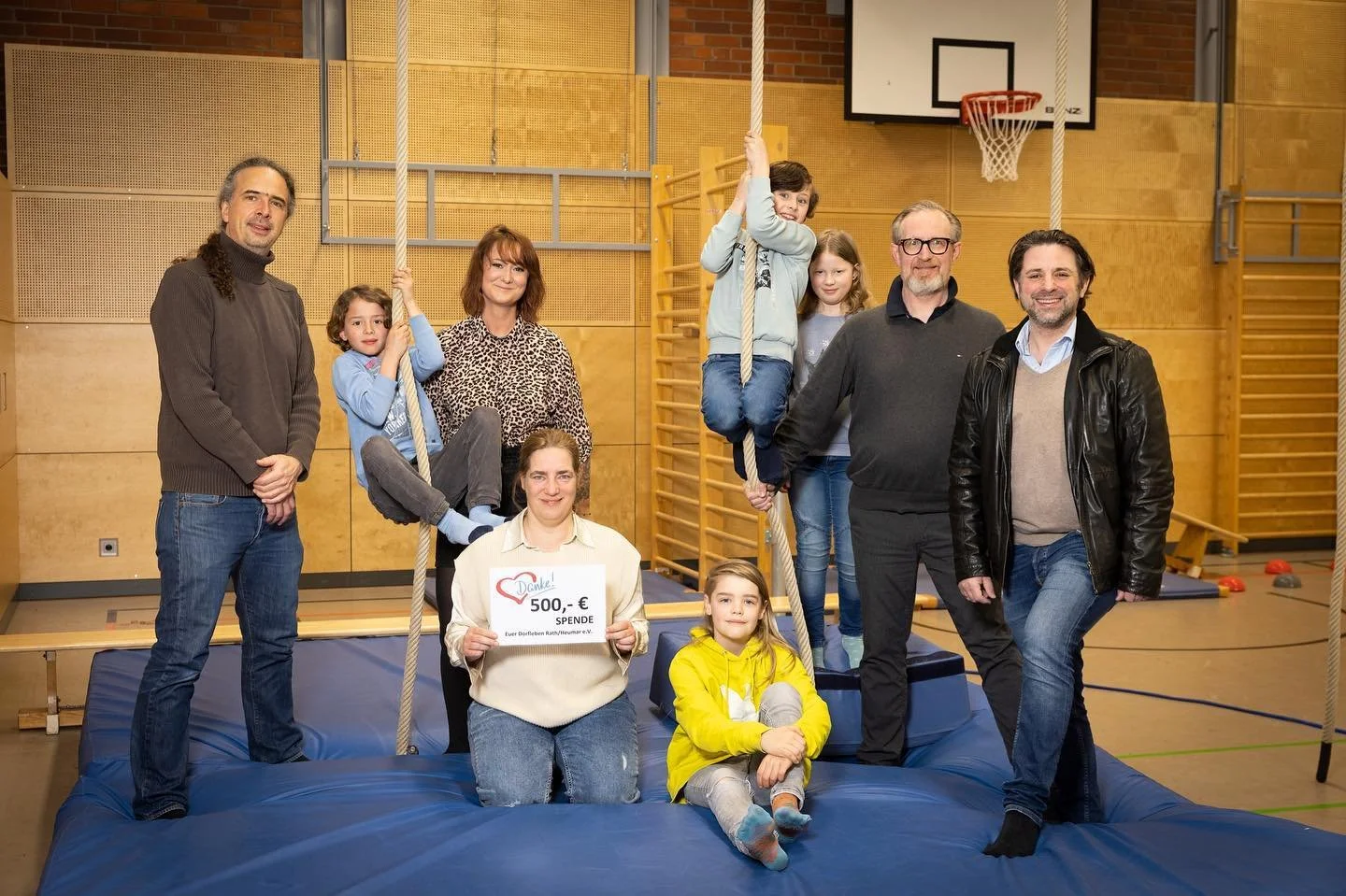 Spendenübergabe in der KGS Forststraße