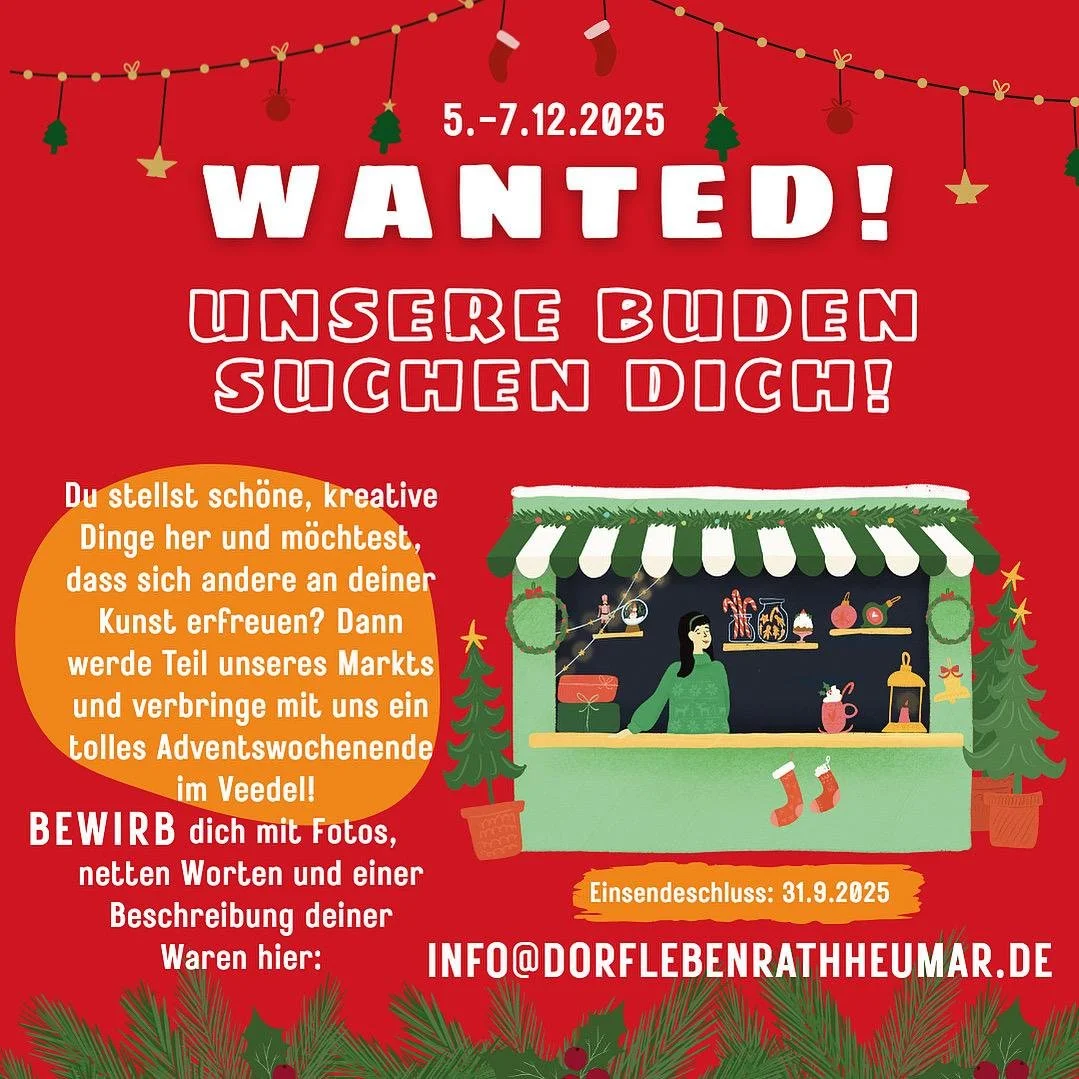 WANTED! Unsere Buden suchen Dich!