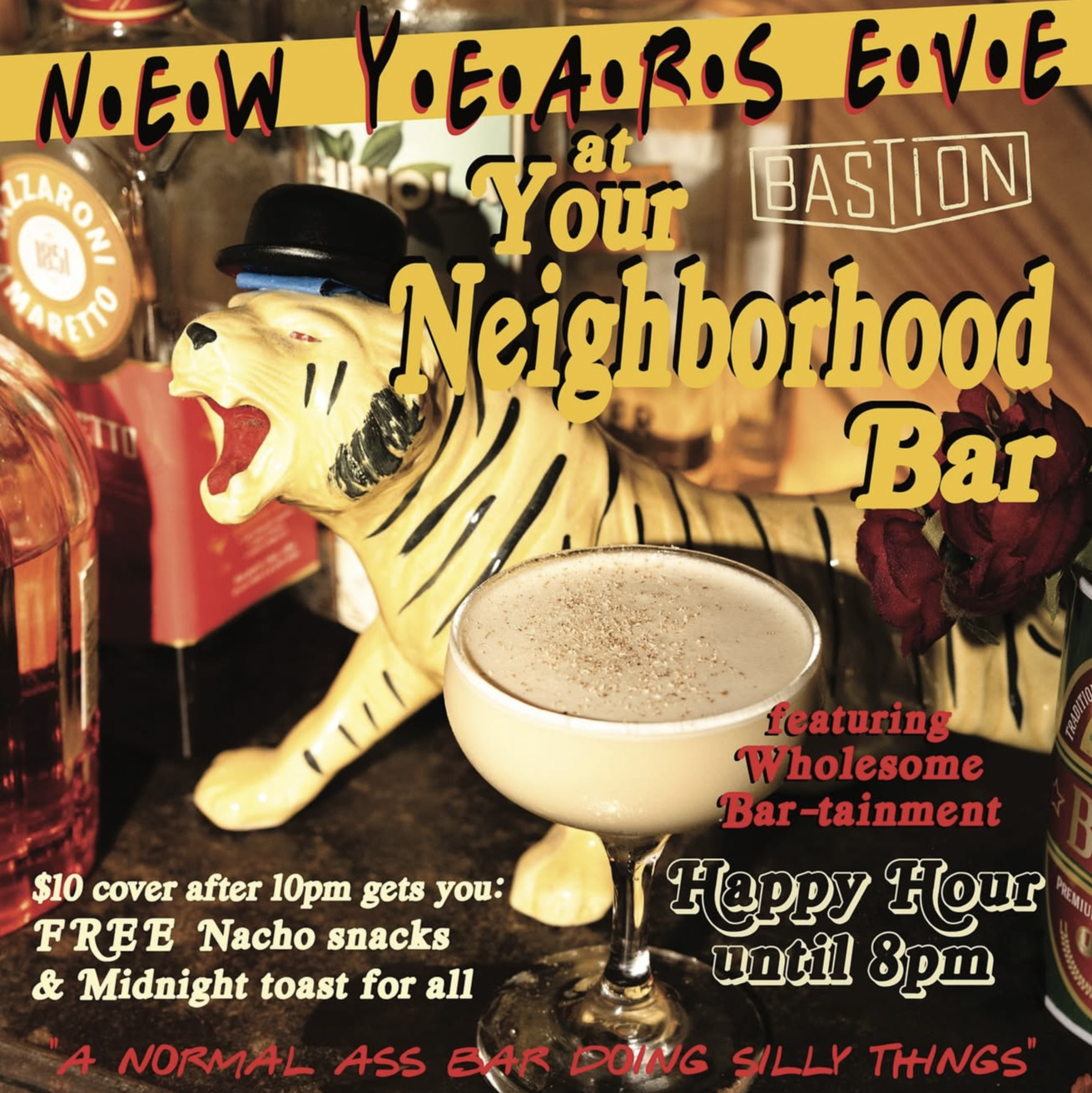 New Year’s Eve at Bastion Bar