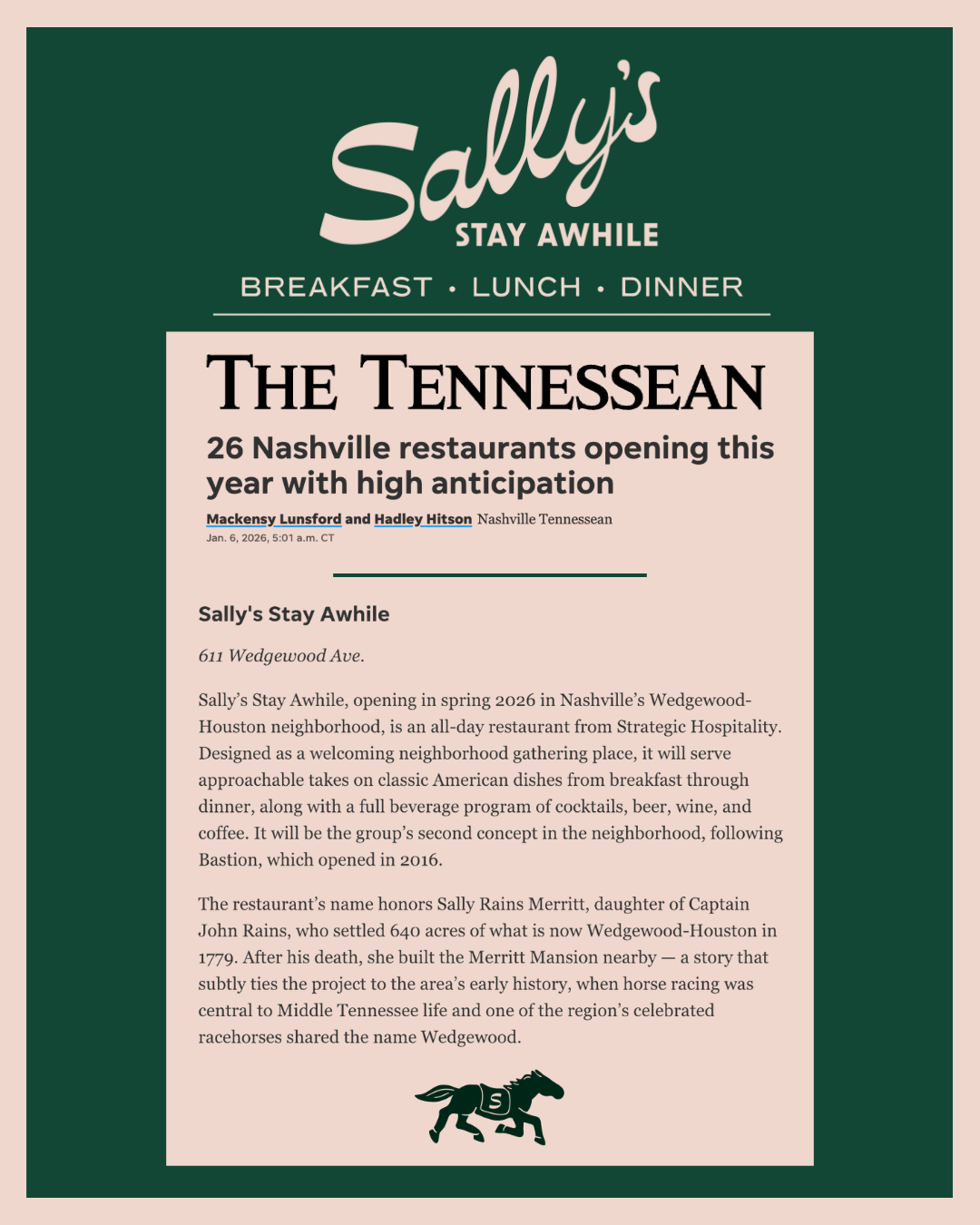 26 Nashville restaurants opening this year with high anticipation