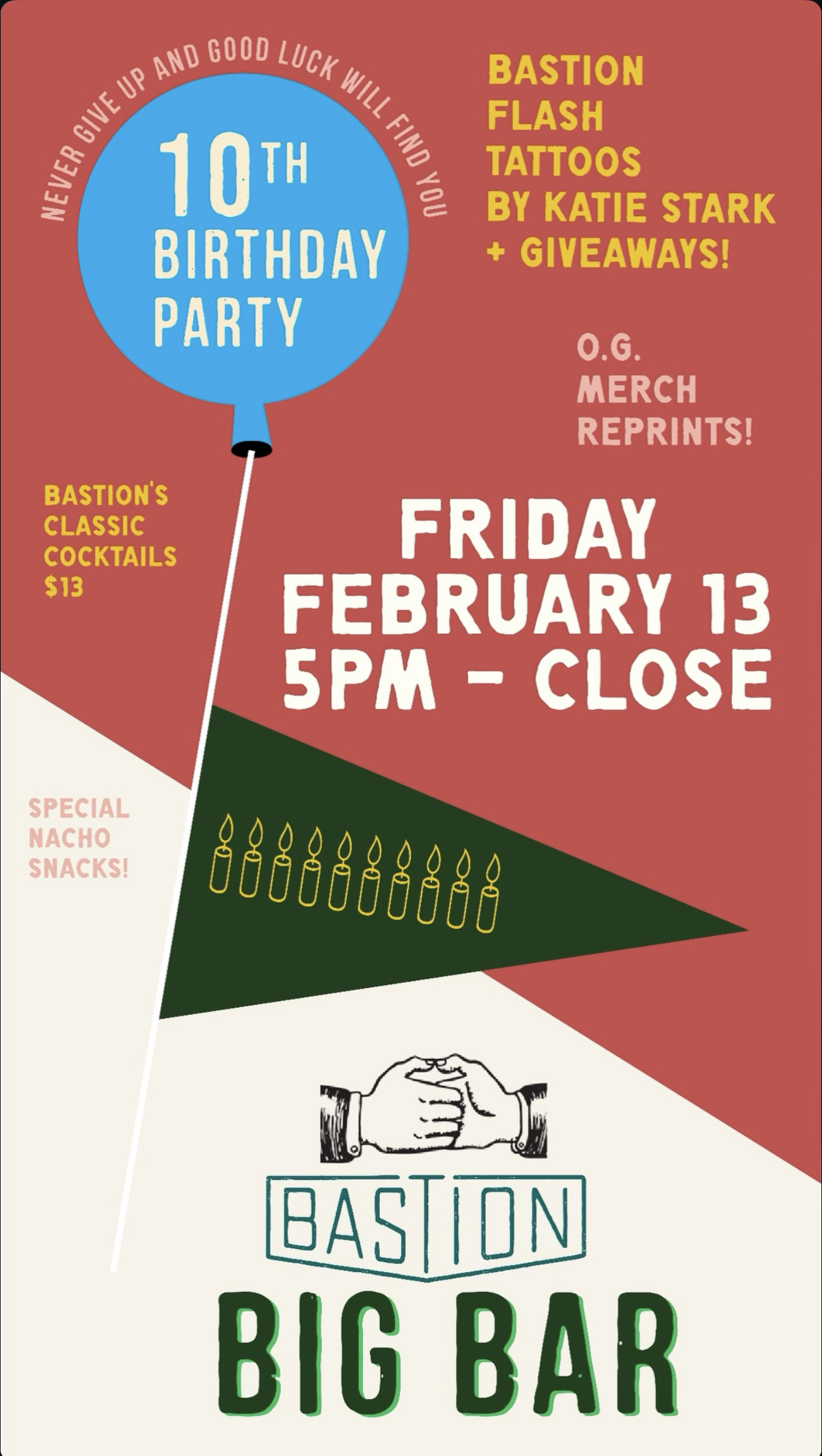 Bastion Celebrates 10 Years!