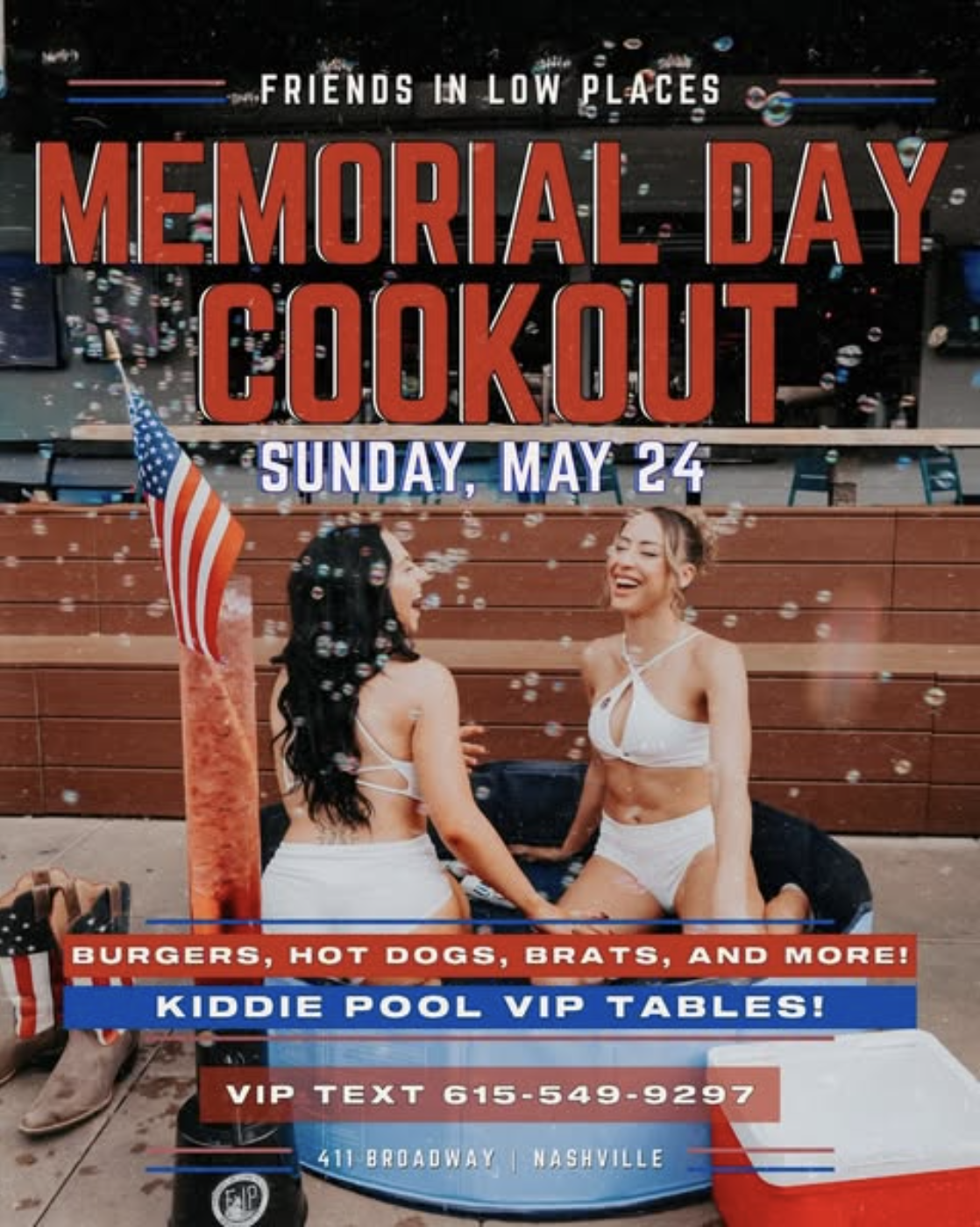 Friends In Low Places Memorial Day Cookout