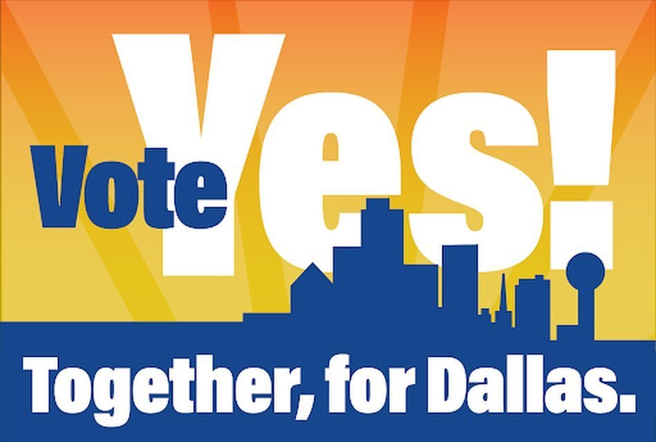 2024 Dallas Bond Election
Saturday, MAY 4

Let&rsquo;s bond over a brighter future for our kids and #VoteYesTogetherForDallas. Invest in parks and trails, and improve our roads and public safety&mdash;all WITHOUT hitting taxpayer pockets. @dallaspark