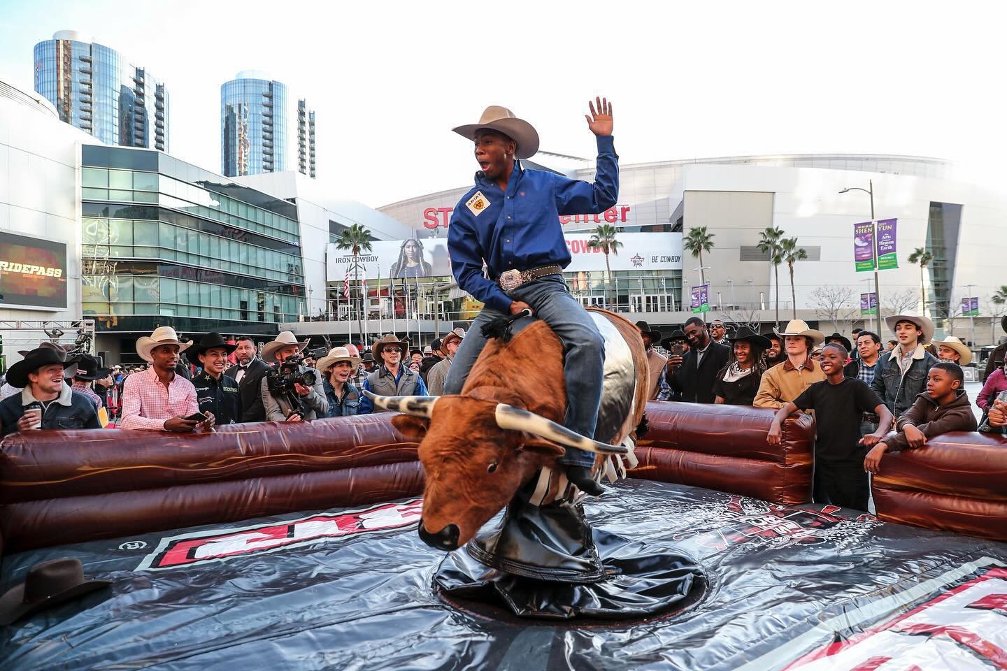 PBR Mascot Challenge
Tuesday, April 30, 11 AM 
FREE

Saddle up for a showdown as PBR plans to answer the question, &ldquo;Which DFW mascot has the world&rsquo;s greatest professional bull rider?&rdquo; Swing by to witness this urban rodeo starring Co