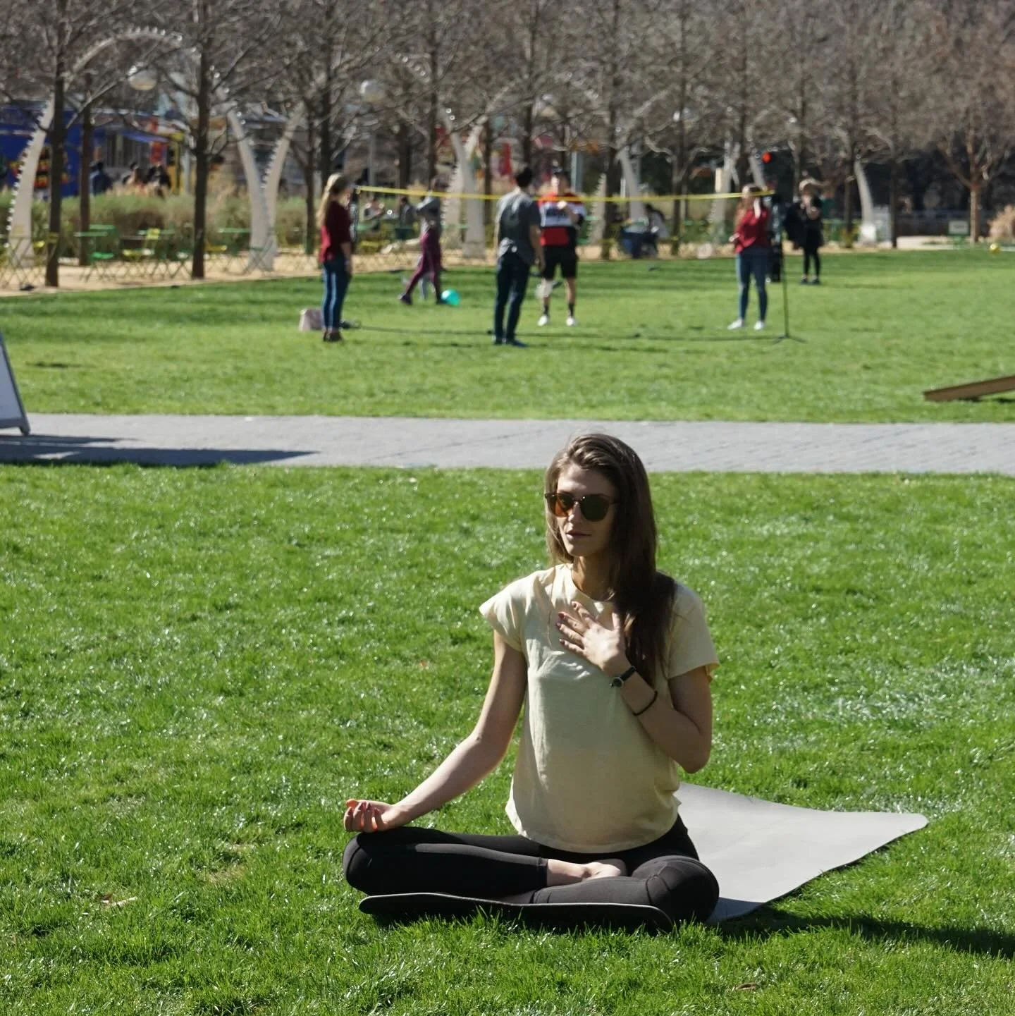 Today is National Stress Awareness Day&mdash;how are you planning on reducing stress?

We&rsquo;ve got you covered: head to the Park for Sit-With-It, a community wellness event designed to help you pause, reflect and reconnect. Experience guided medi