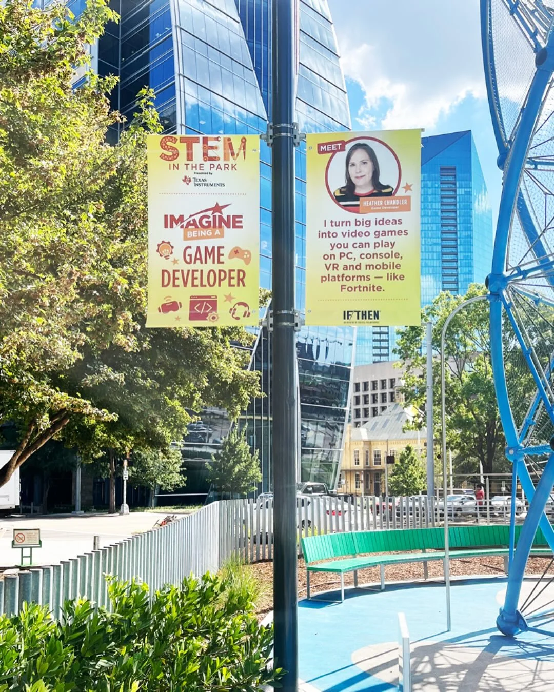 Today is National STEM Day! Celebrate all things Science, Technology, Engineering and Math with a walk in the Park.
&nbsp;
Along with&nbsp;our Trailblazers in STEM series in the Children&rsquo;s Park, we have created a STEM Learning Trail to spark cu