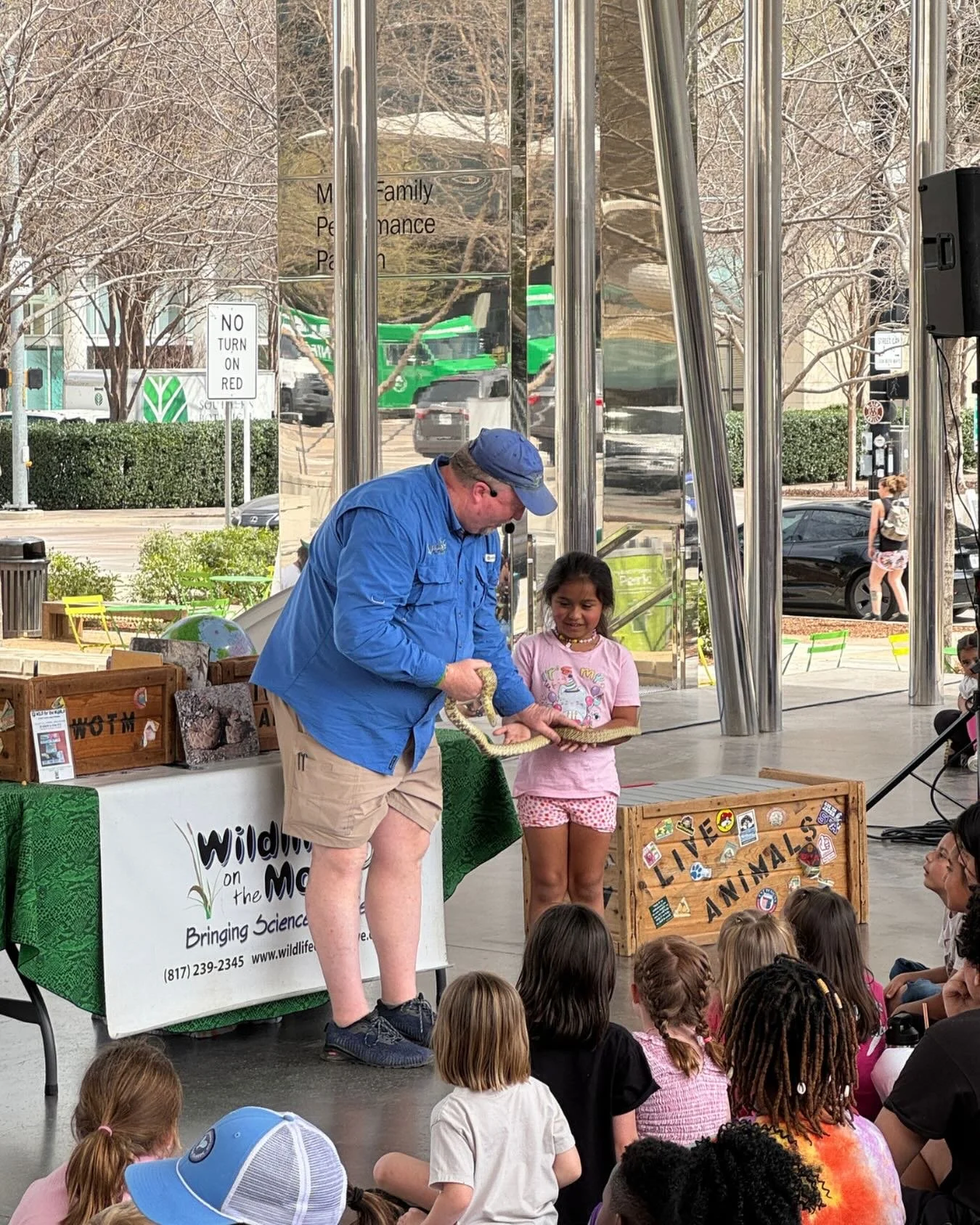The countdown to Spring Break is on!&nbsp;
&nbsp;
Join us Monday for Wildlife on the Move, an interactive, educational and totally wild experience featuring creatures furry, scaly and everything in between. Learn to overcome fears with facts, geograp