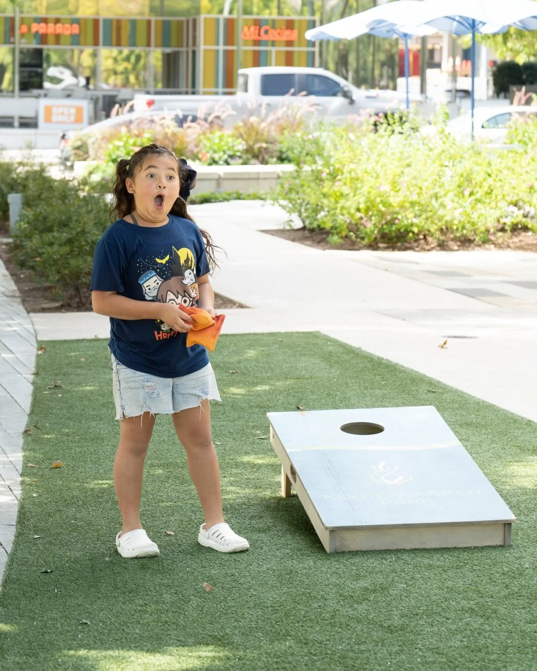 School&rsquo;s out for Spring Break ☀️
 
Klyde Warren Park is your one-stop staycation destination for the next week! Swipe or head to our website to explore our full slate of programs for the whole family.
 
Spring Break in the Park is generously un