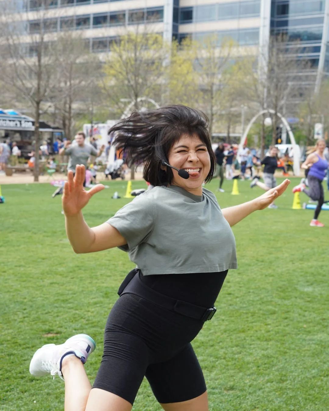 Spring into spring! 🤸
&nbsp;
Free fitness classes resume this weekend in the Park! Jump into Tai Chi, bootcamp, yoga and more, led by incredible instructors in perfect weather. With the promise of food trucks to follow, there&rsquo;s no better way t
