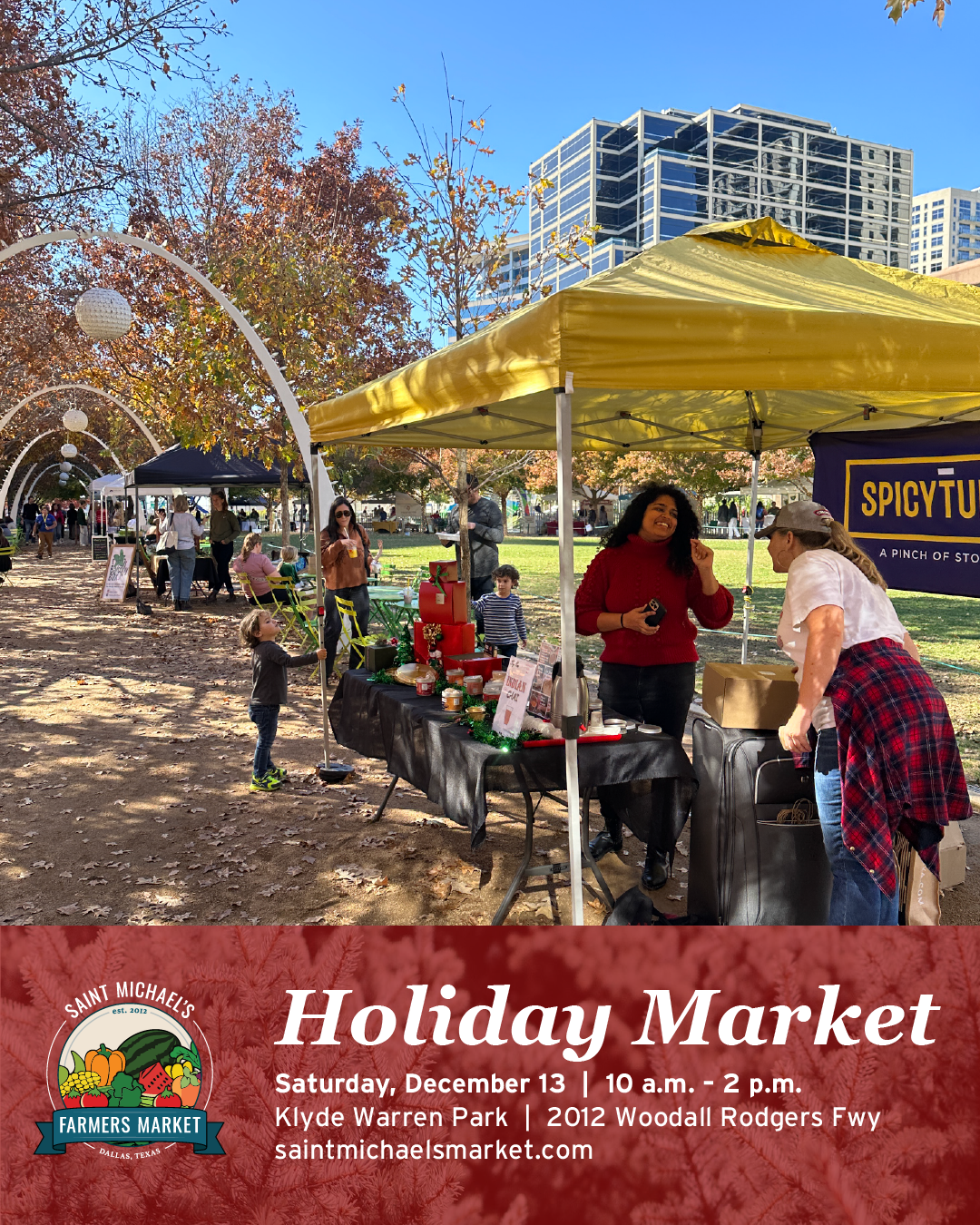 St. Michael’s Holiday Farmer's Market