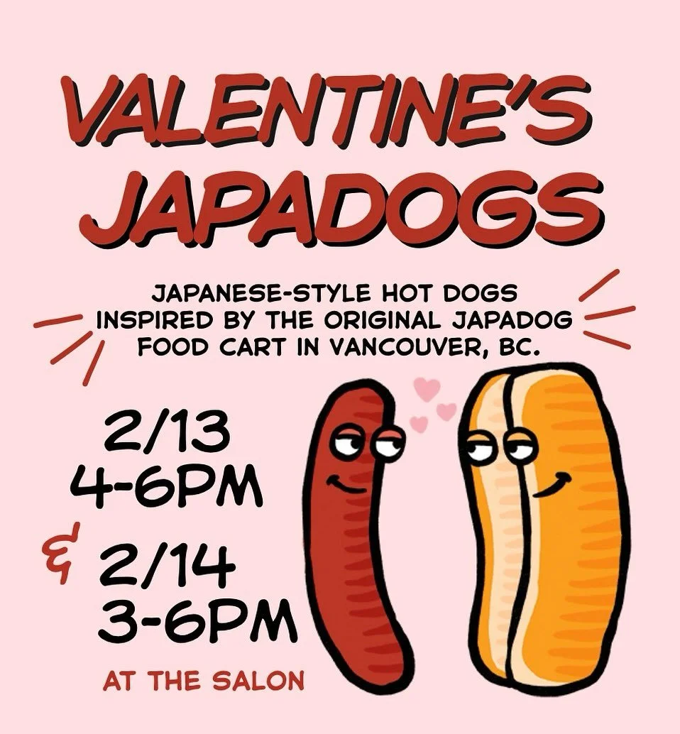 A good hot dog beats a box of chocolates, right?

When Rick took a trip to Vancouver B.C., he encountered the original Japadog cart located on Burrard Street and had a life changing hot dog experience. Right up there with the now closed Hot Doug&rsqu