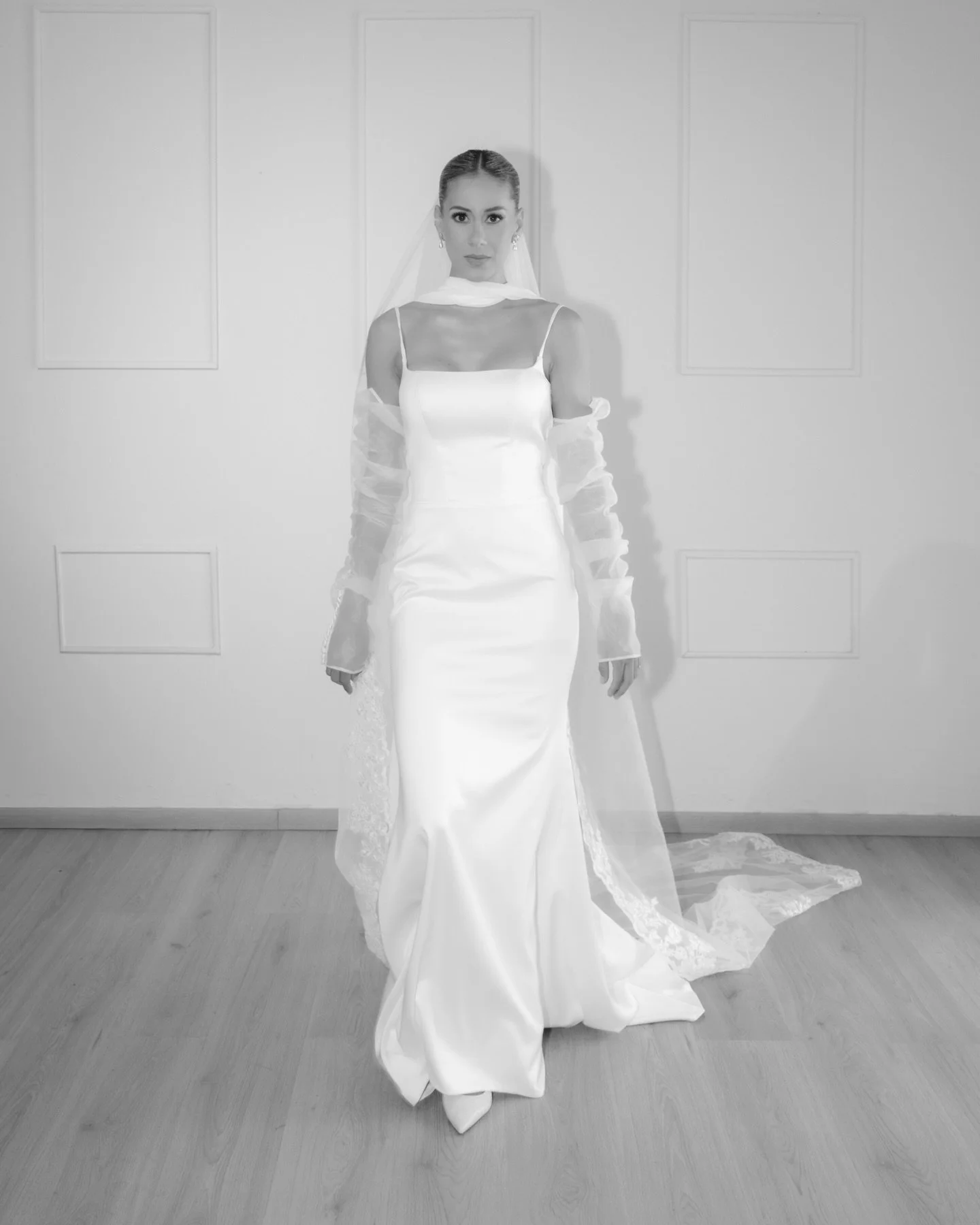 Beautiful portraits on a wedding saturday