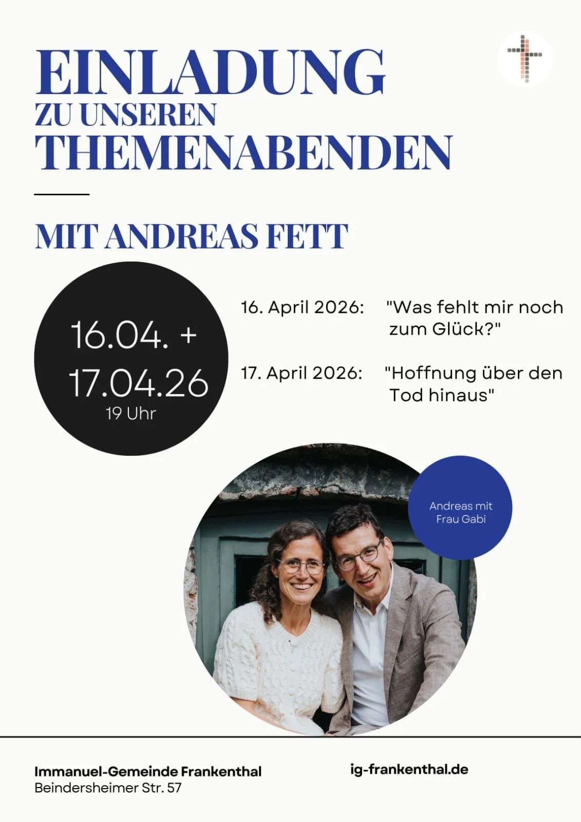 Themenabende mit Andreas Fett