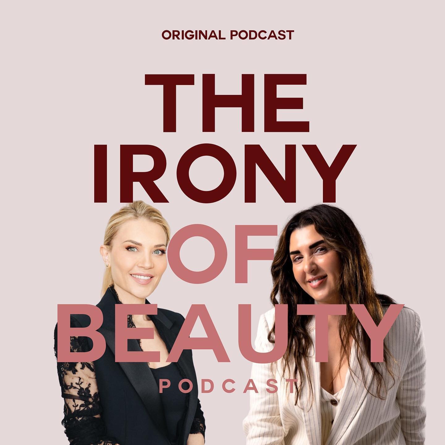 The Irony of Beauty is a biweekly podcast hosted by skincare experts Fiona Tuck and Rose Bonasera. Fiona and Rose love a good chat (and sometimes a heated debate) about all things skin and nutrition, calling out scaremongering, misinformation, and mi