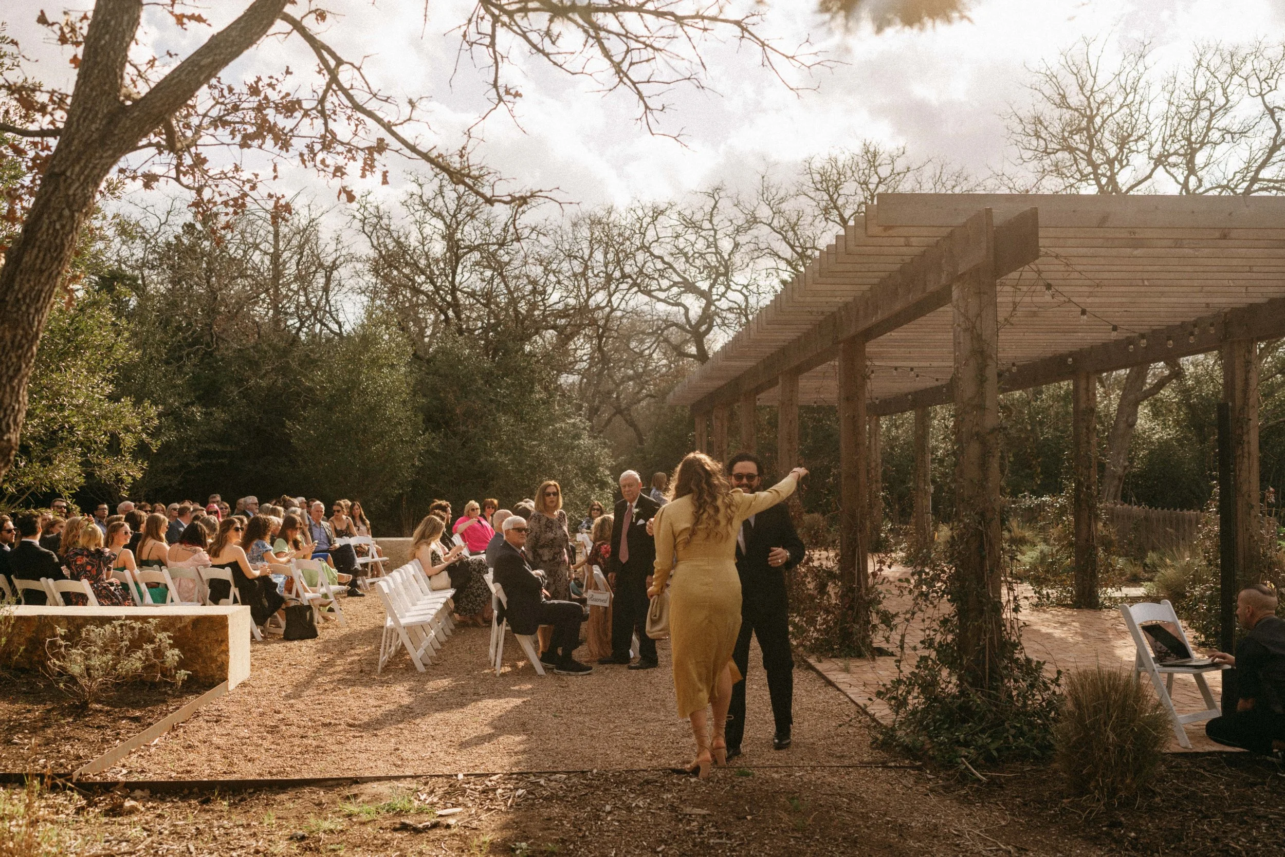 Wedding Ceremony Guests Arriving at The Grand Lady