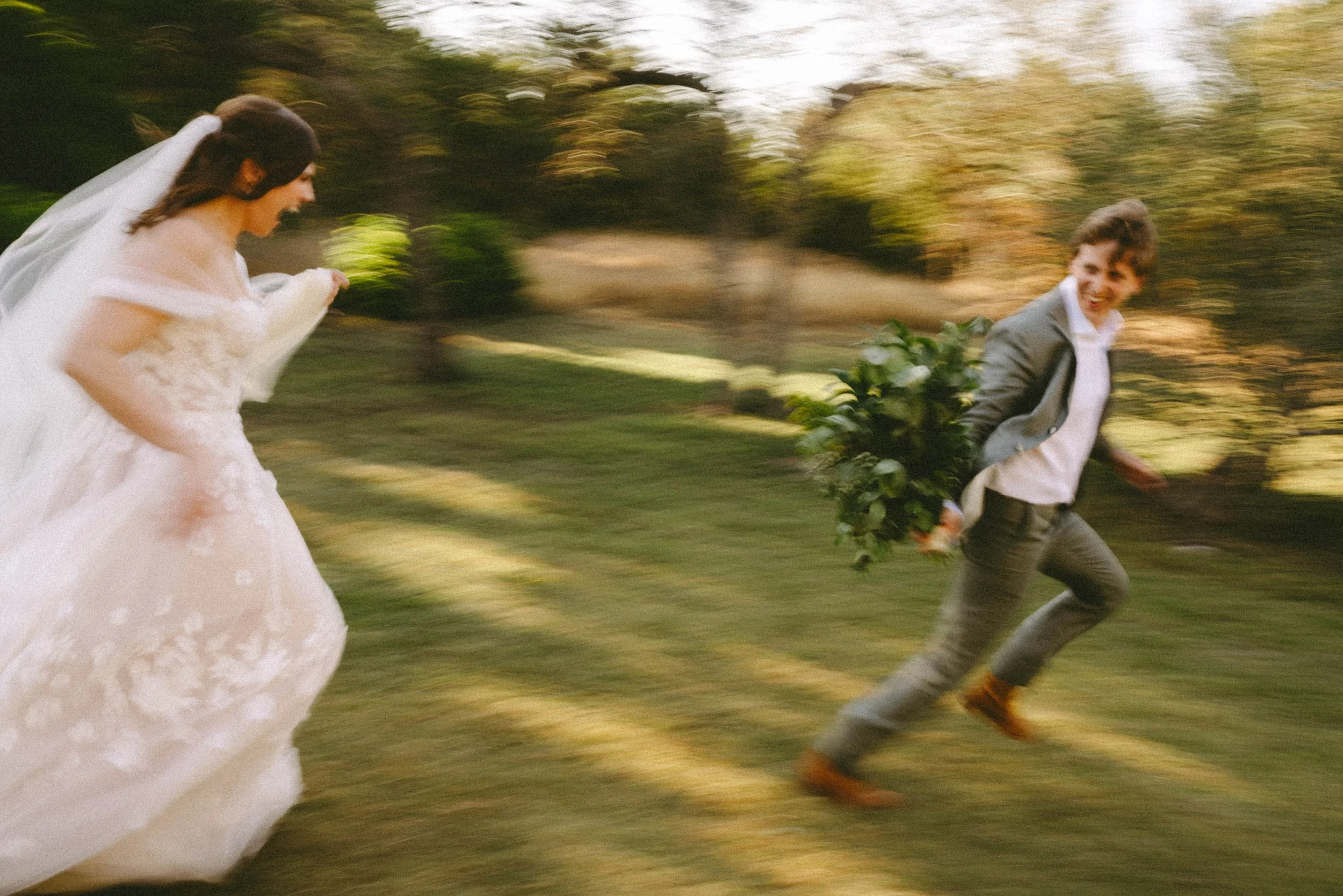 Candid bride and groom moment in motion – Austin Wedding