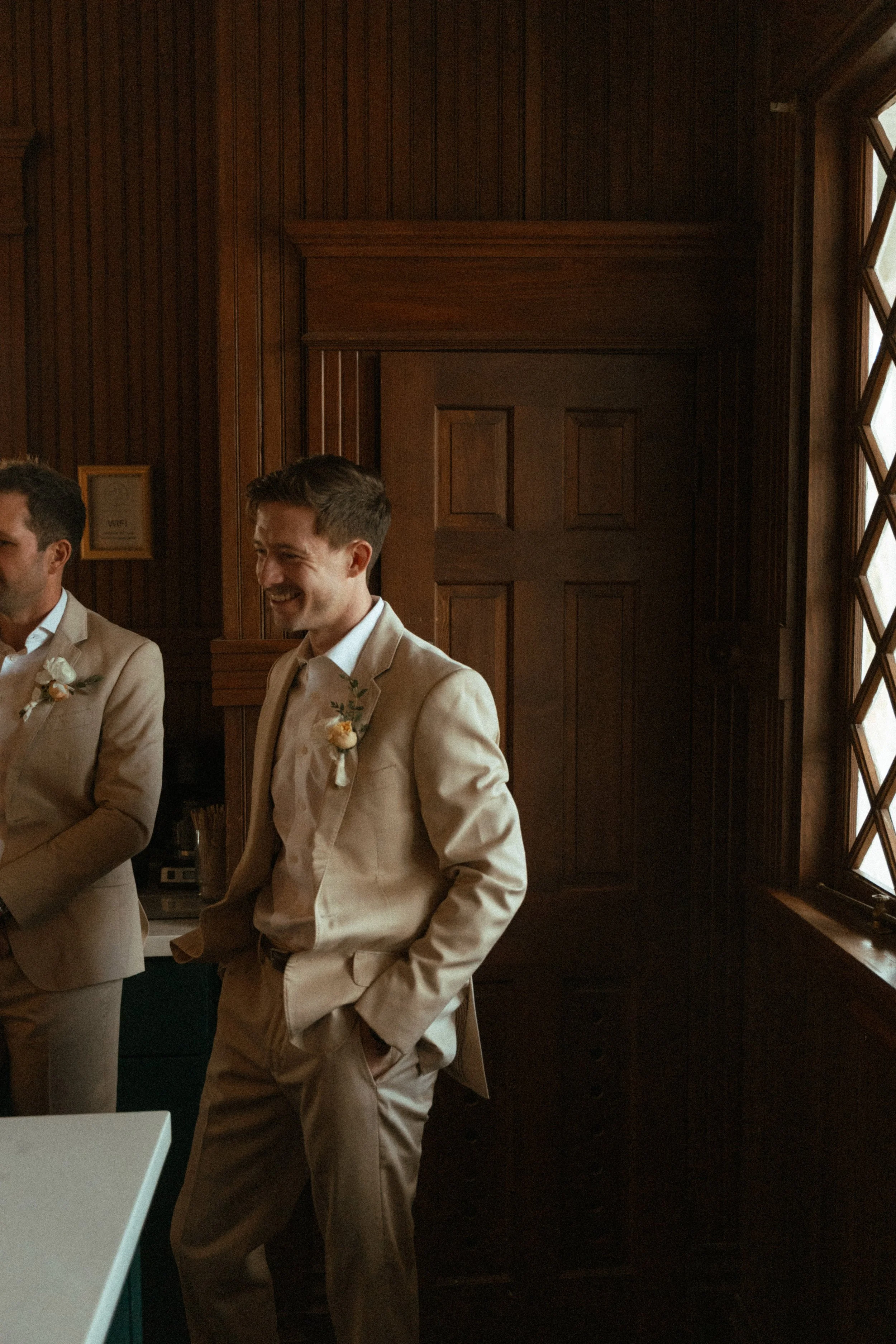 Candid old money portrait at The Grand Lady